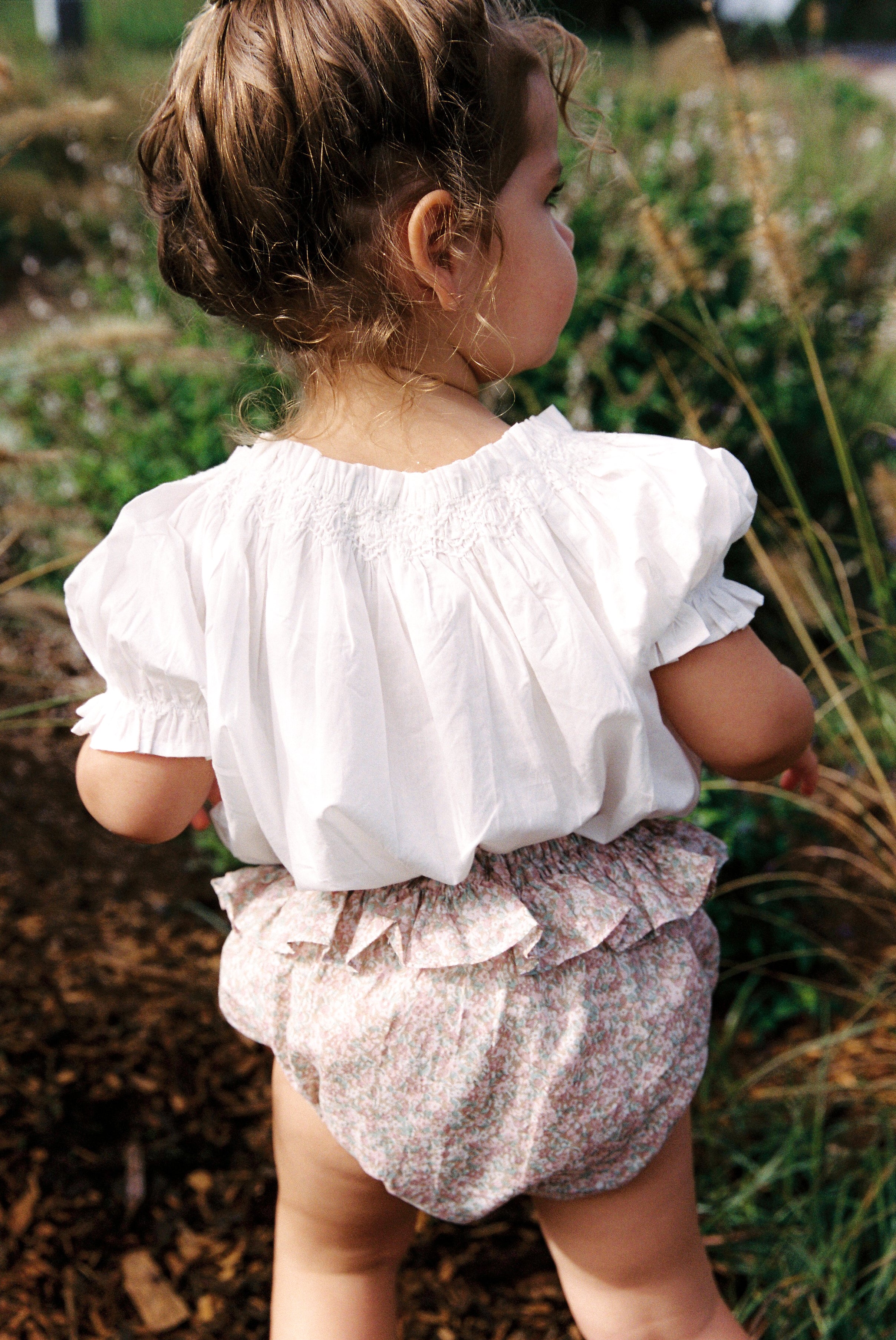 Frill Bloomers in Babyccino Mini Flower