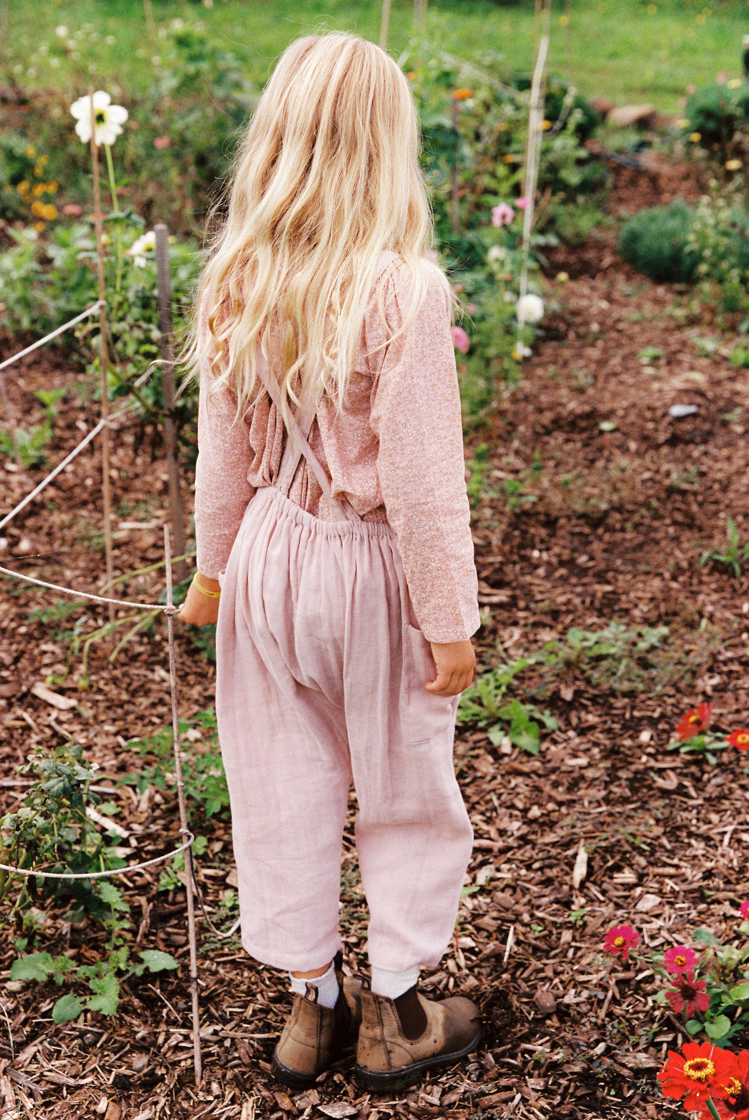 Soft Overall in Rose - printebebe.com