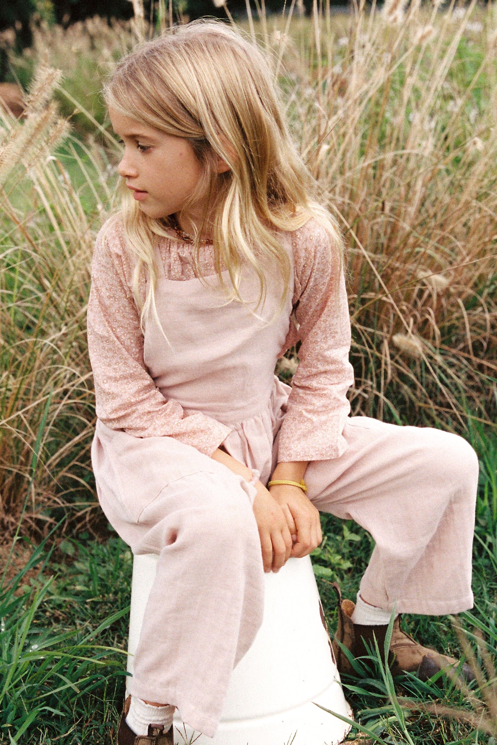 Soft Overall in Rose - printebebe.com