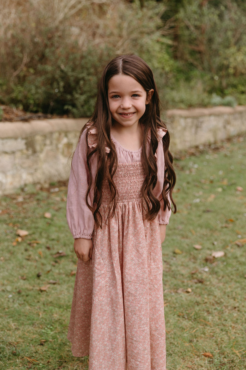 Bonnie Dress in March Flower - printebebe.com