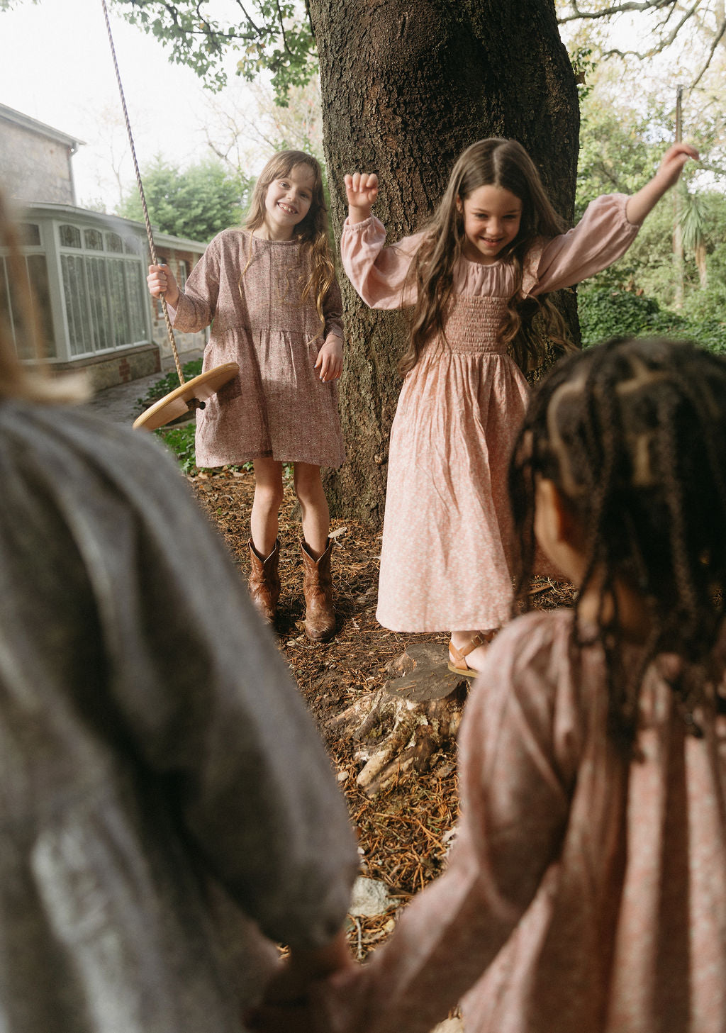 Bonnie Dress in March Flower - printebebe.com