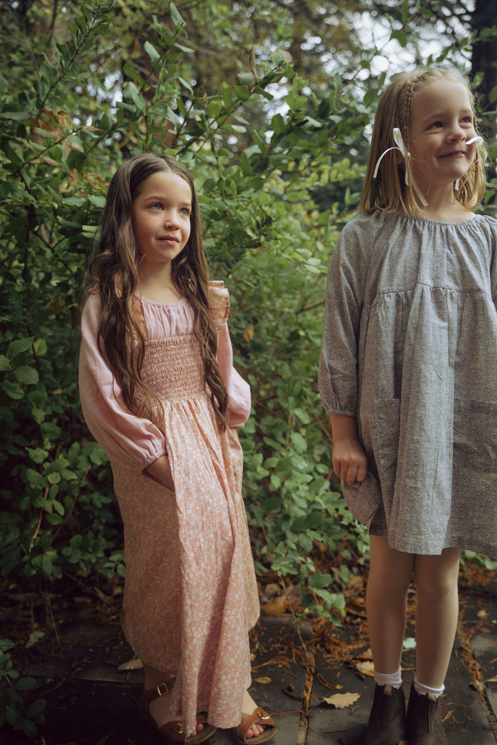 Bonnie Dress in March Flower - printebebe.com