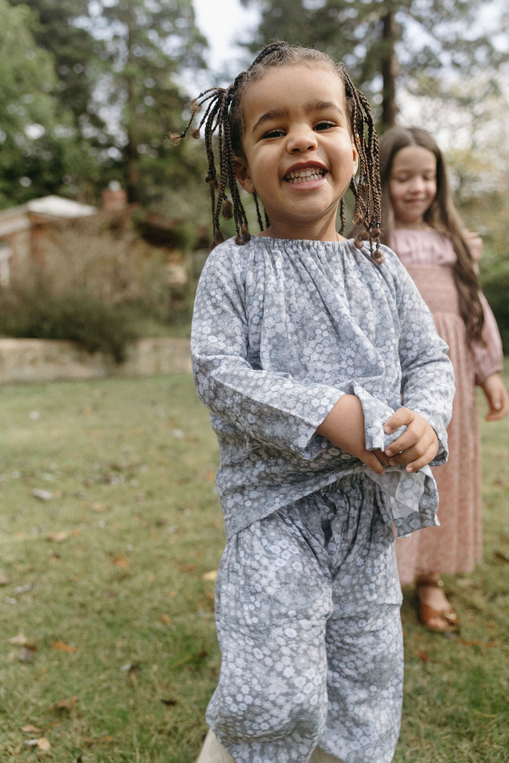 Super Soft Sloucho Pant in Japan Flower - printebebe.com