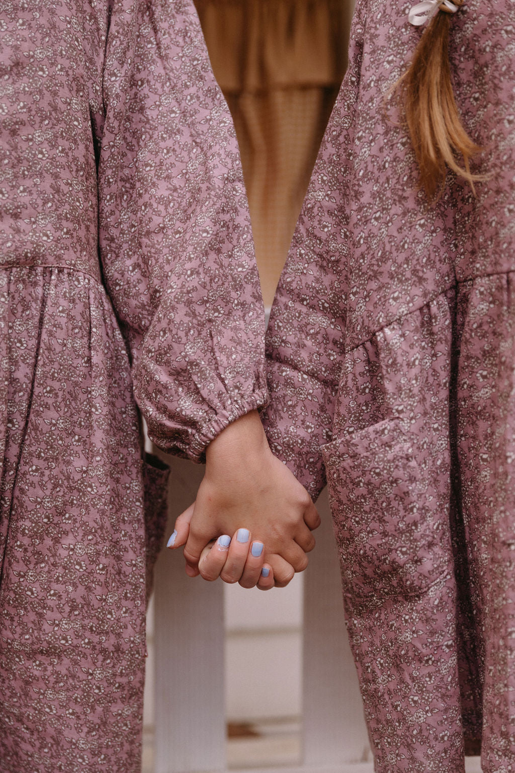 Auguste Dress in Mulberry Forget Me Not - printebebe.com