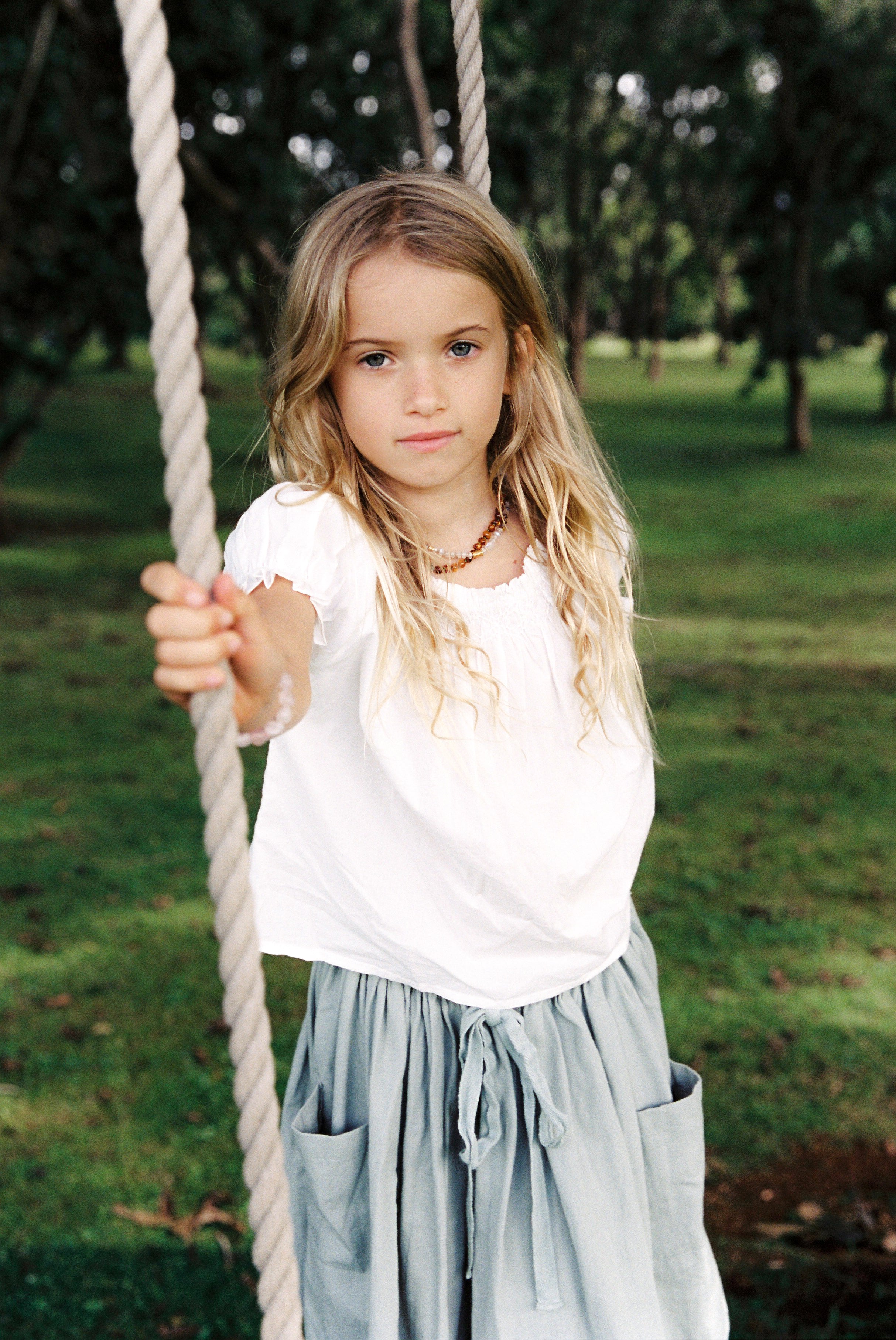 Flip Skirt in Slate - printebebe.com
