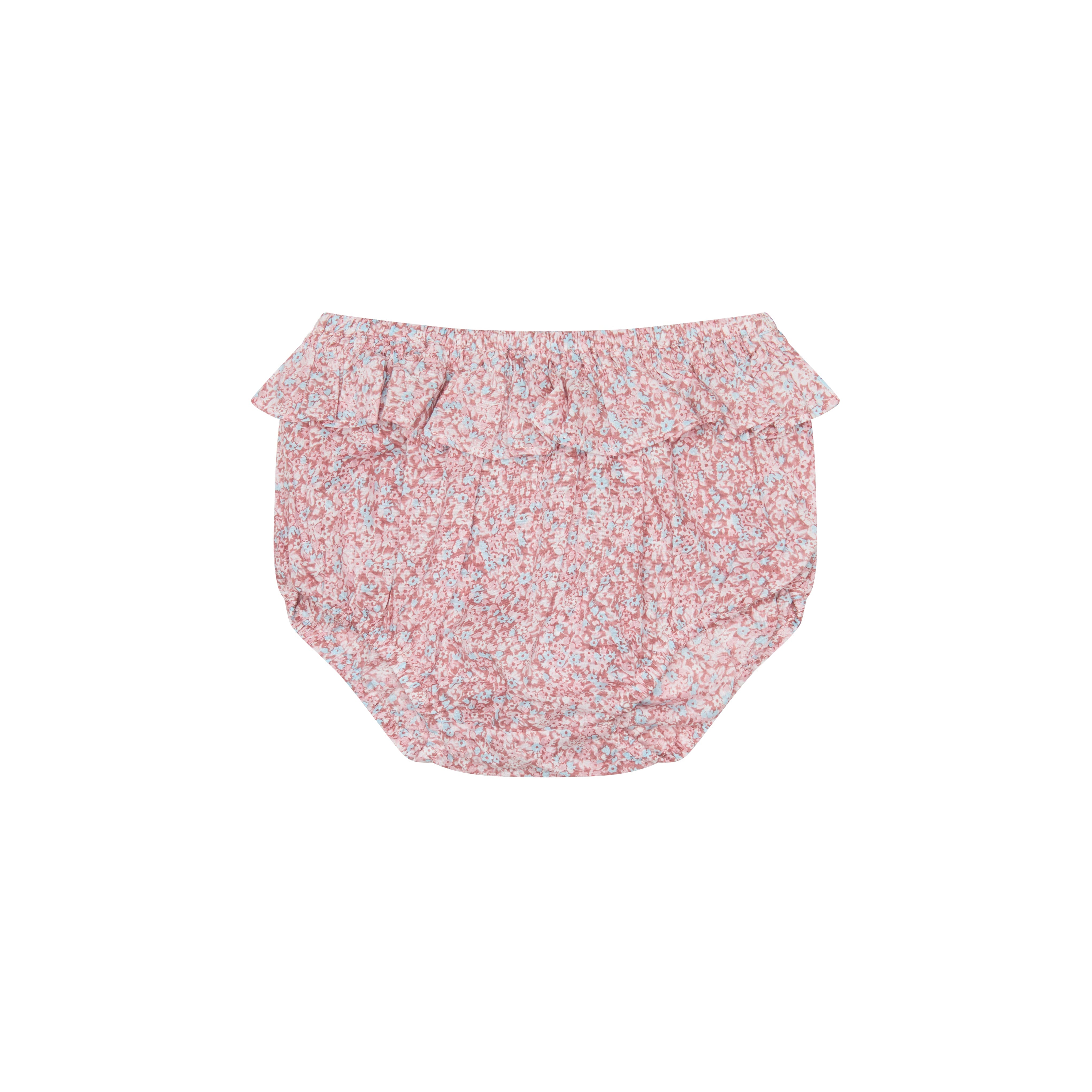 Frill Bloomers in Rosewater Mini Flower - printebebe.com