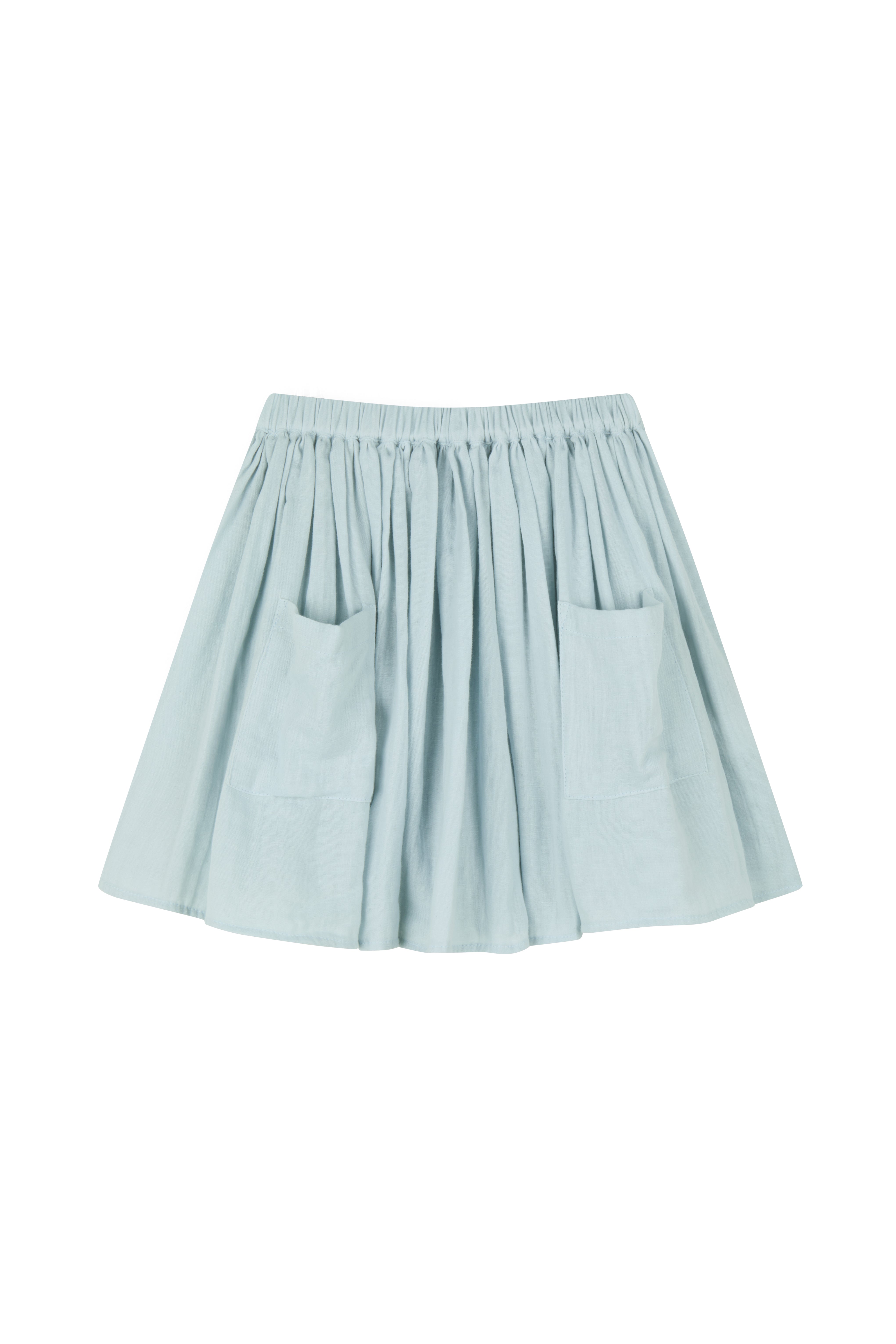 Soft Skirt in Whisper Blue