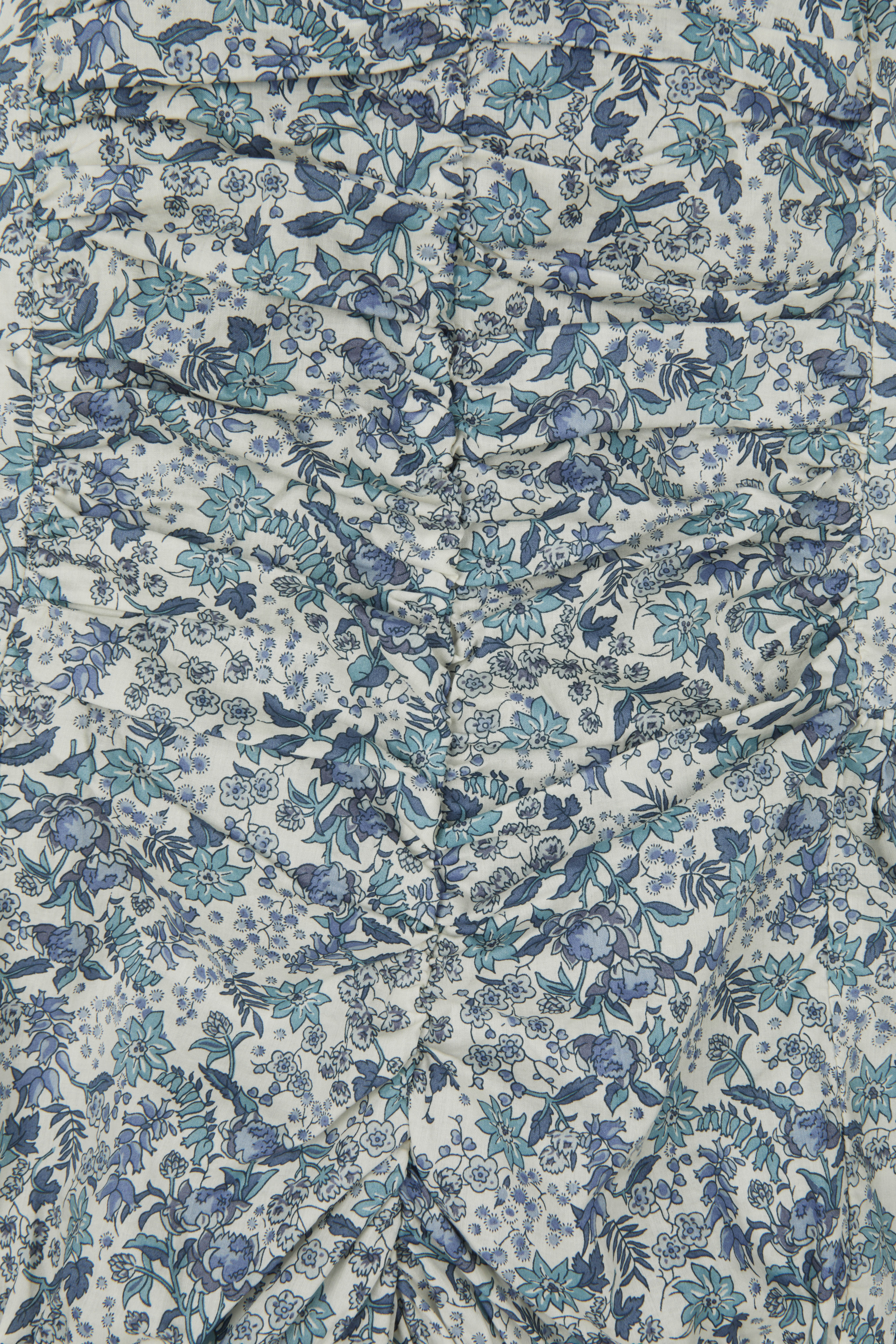 Camille Playsuit in Blue Serruria Liberty