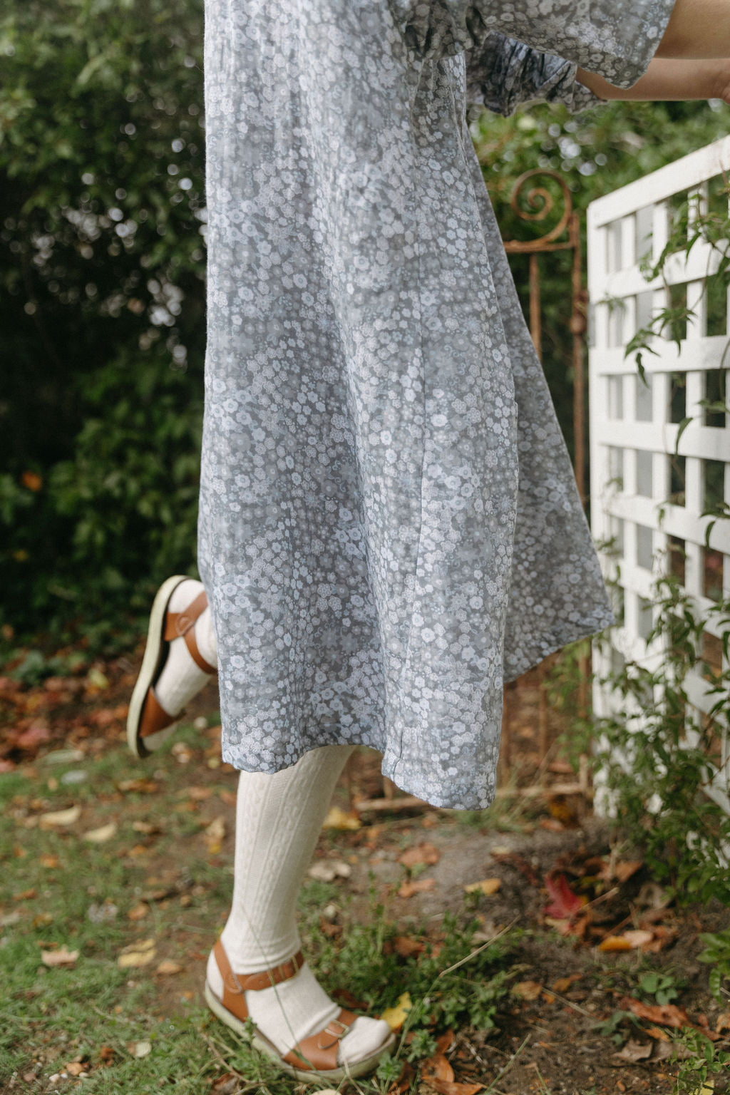 Pocket Smock Dress in Japan Flower - printebebe.com