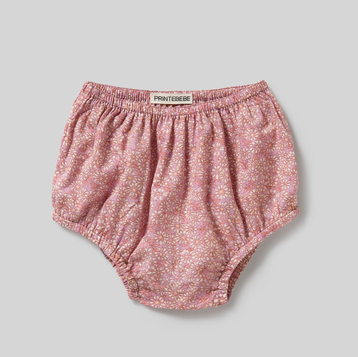 Plain Bloomers in Pink Cotton Buds - printebebe.com