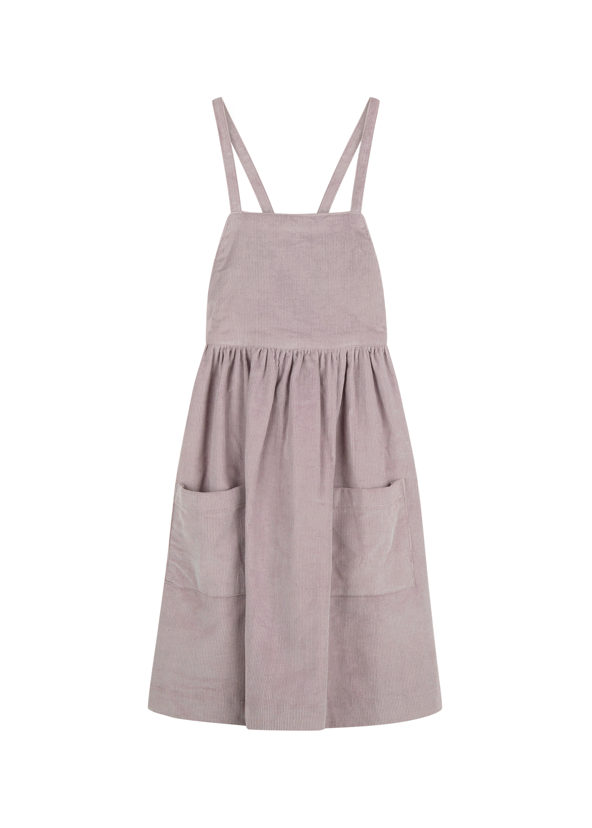 Holiday Dress in Heather Corduroy