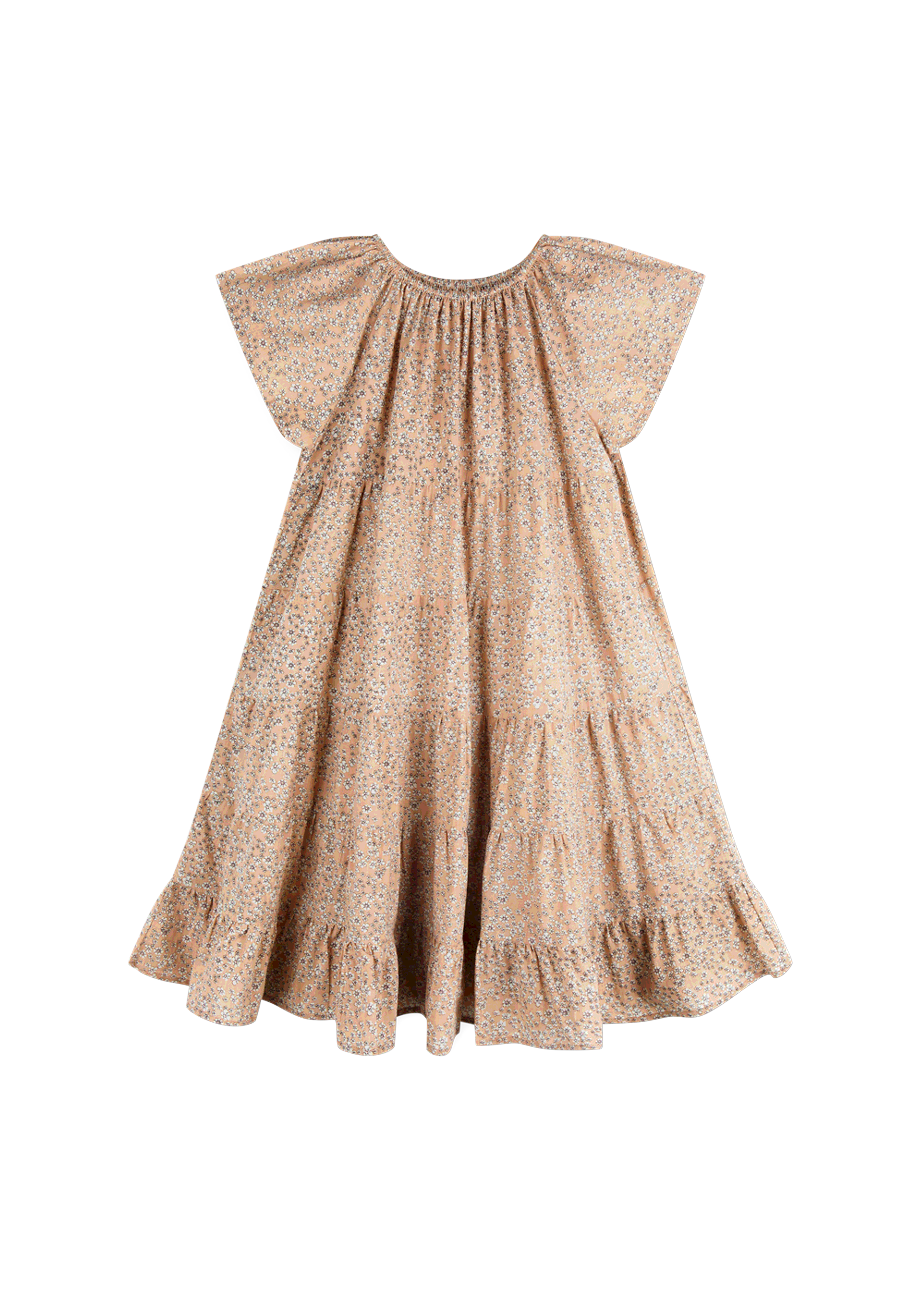 Mademoiselle Dress in Wheat Wildflowers