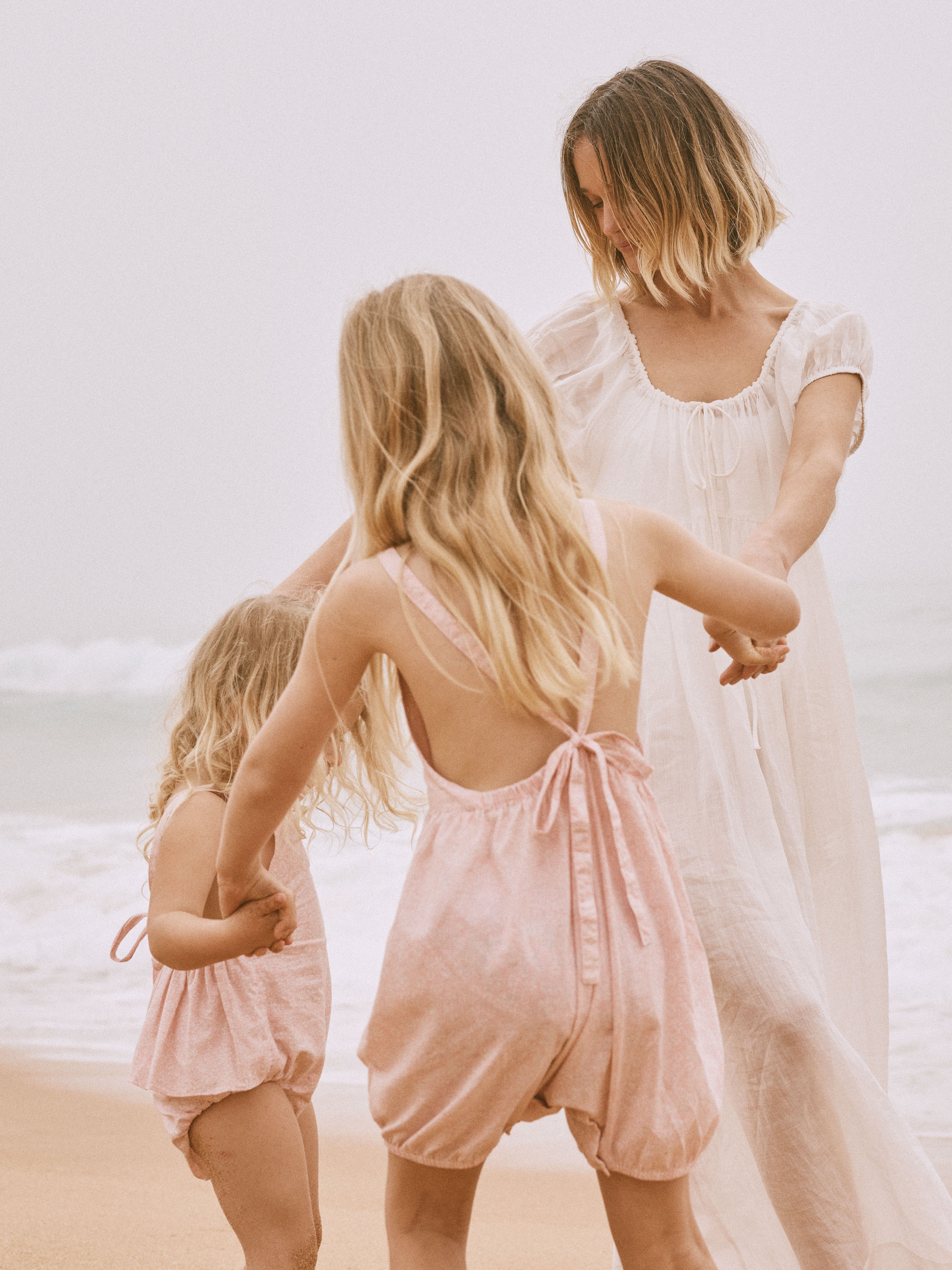 Away Jumpsuit in Petal Pink Field Flower