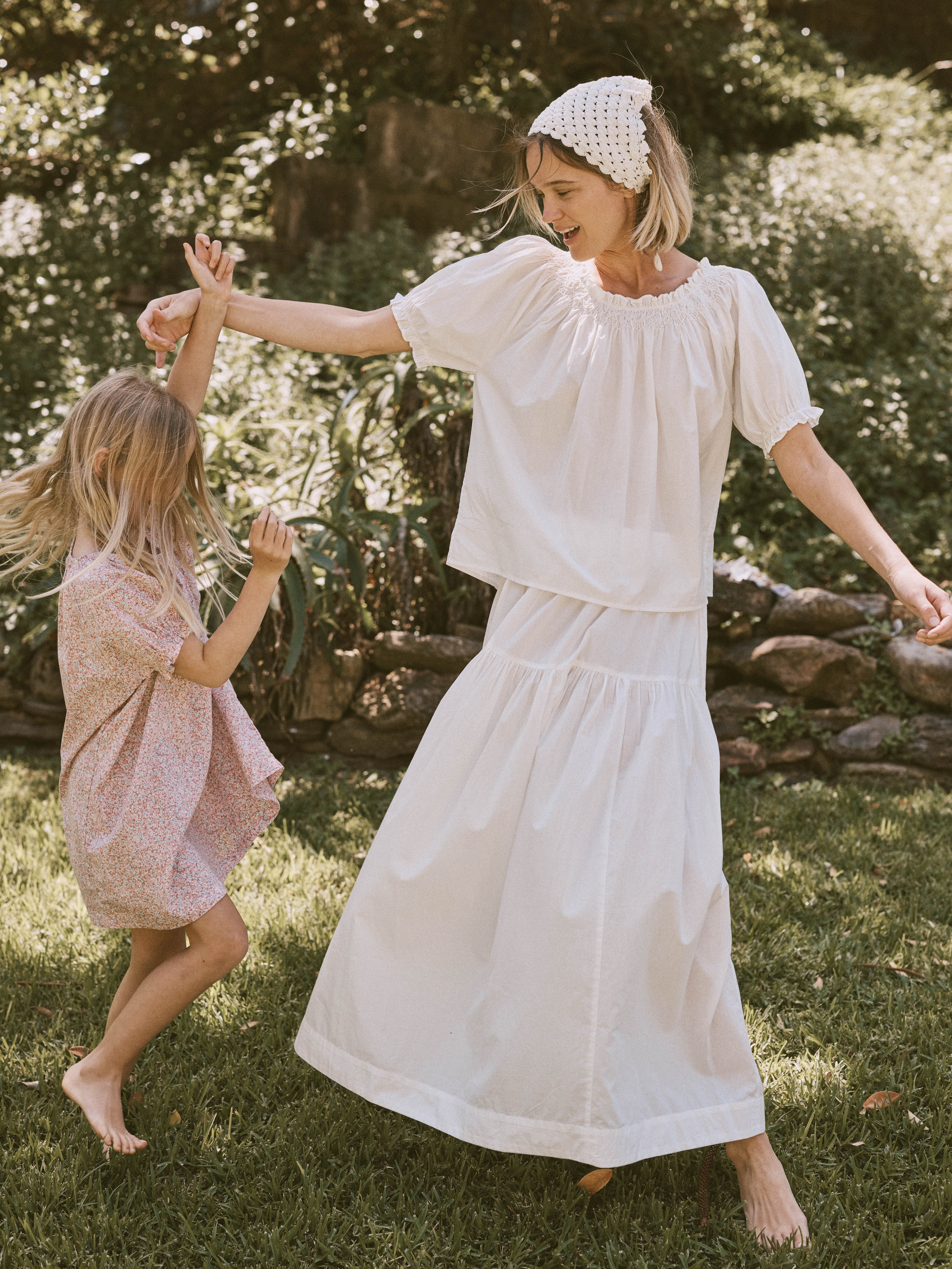 Sydney Skirt in Pearl