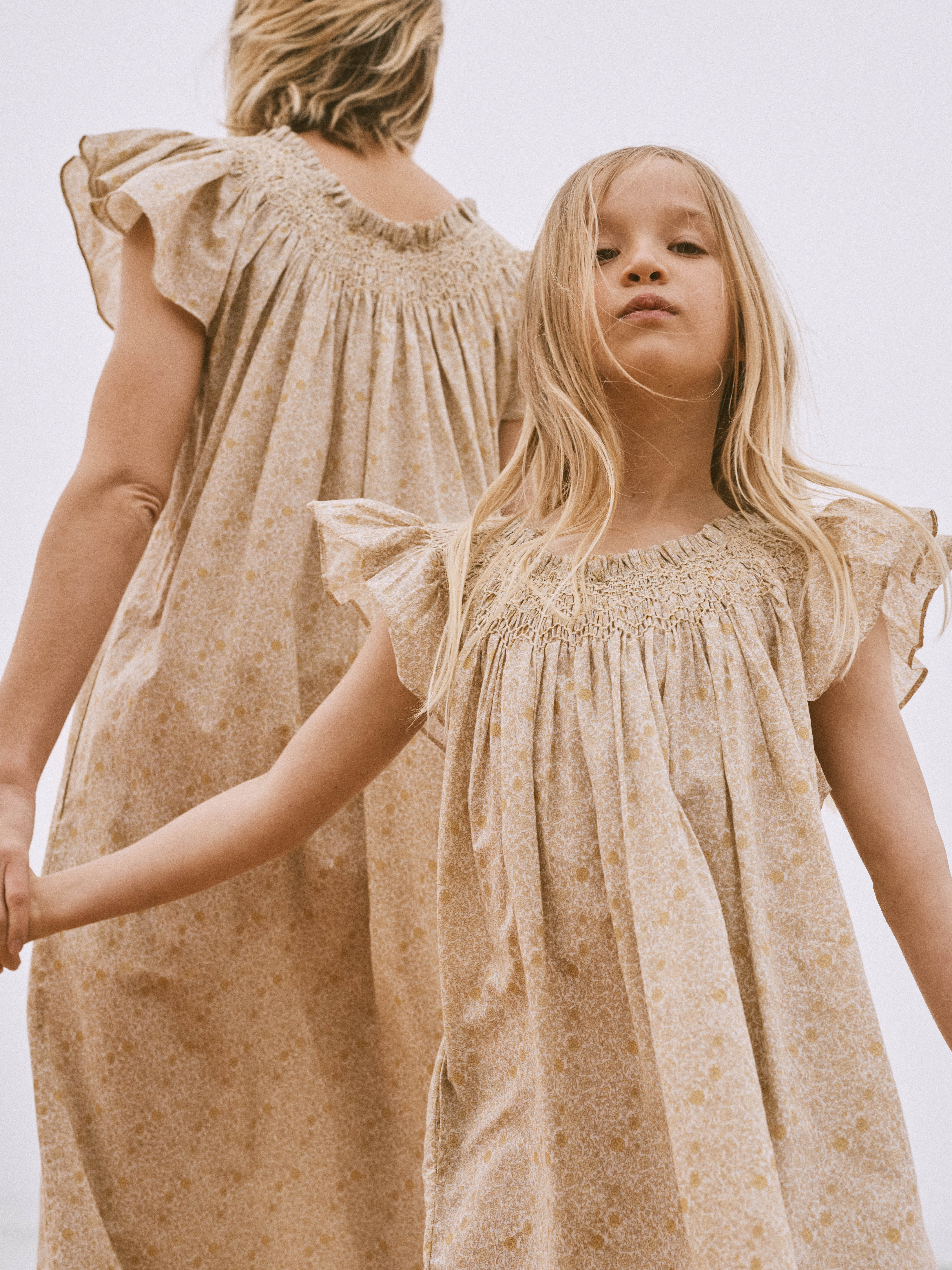 Clara Dress in Sunshine Chloe