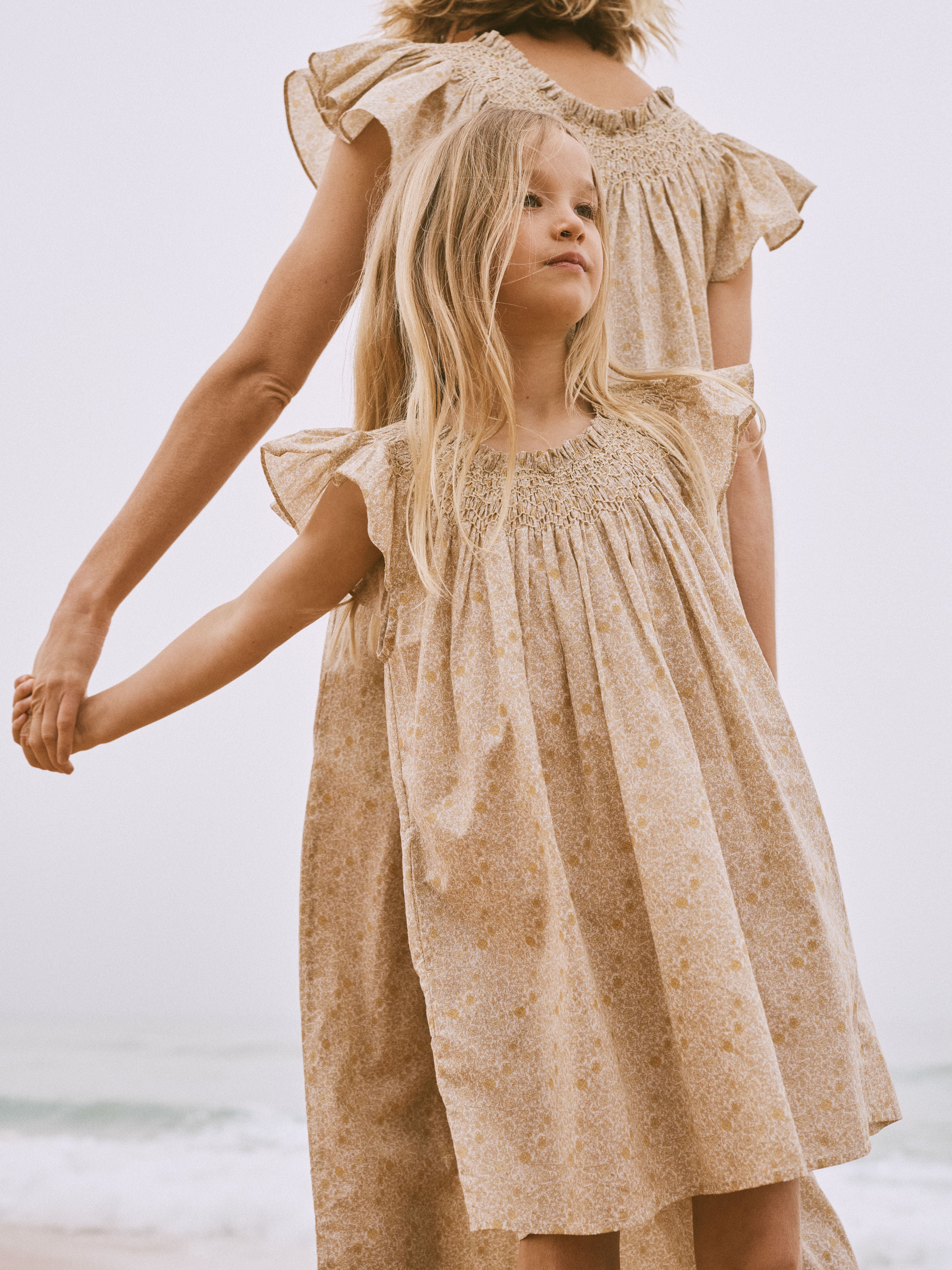 Clara Dress in Sunshine Chloe