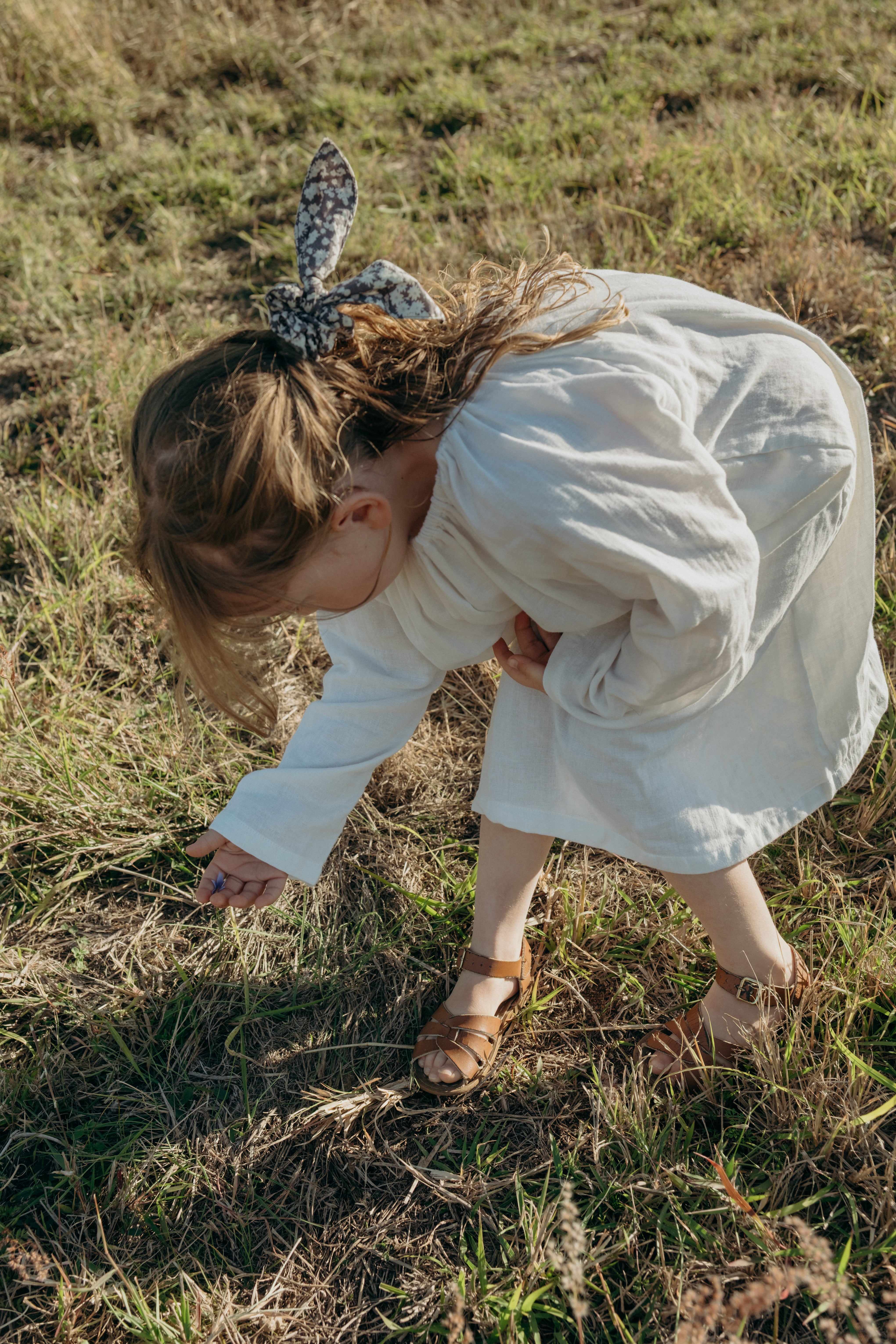 Pocket Smock Dress in Marshmallow