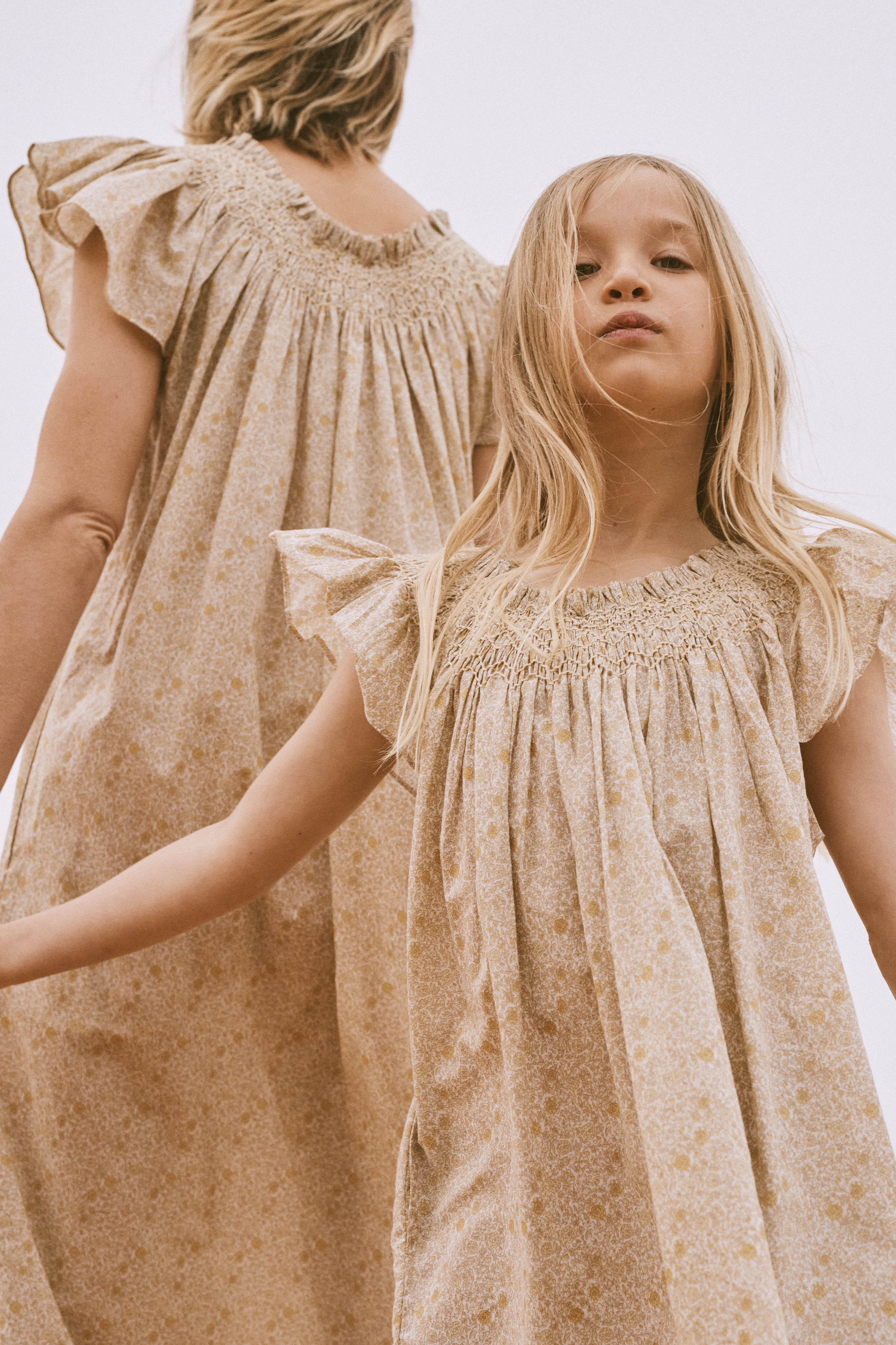 Clara Dress in Sunshine Chloe - printebebe.com