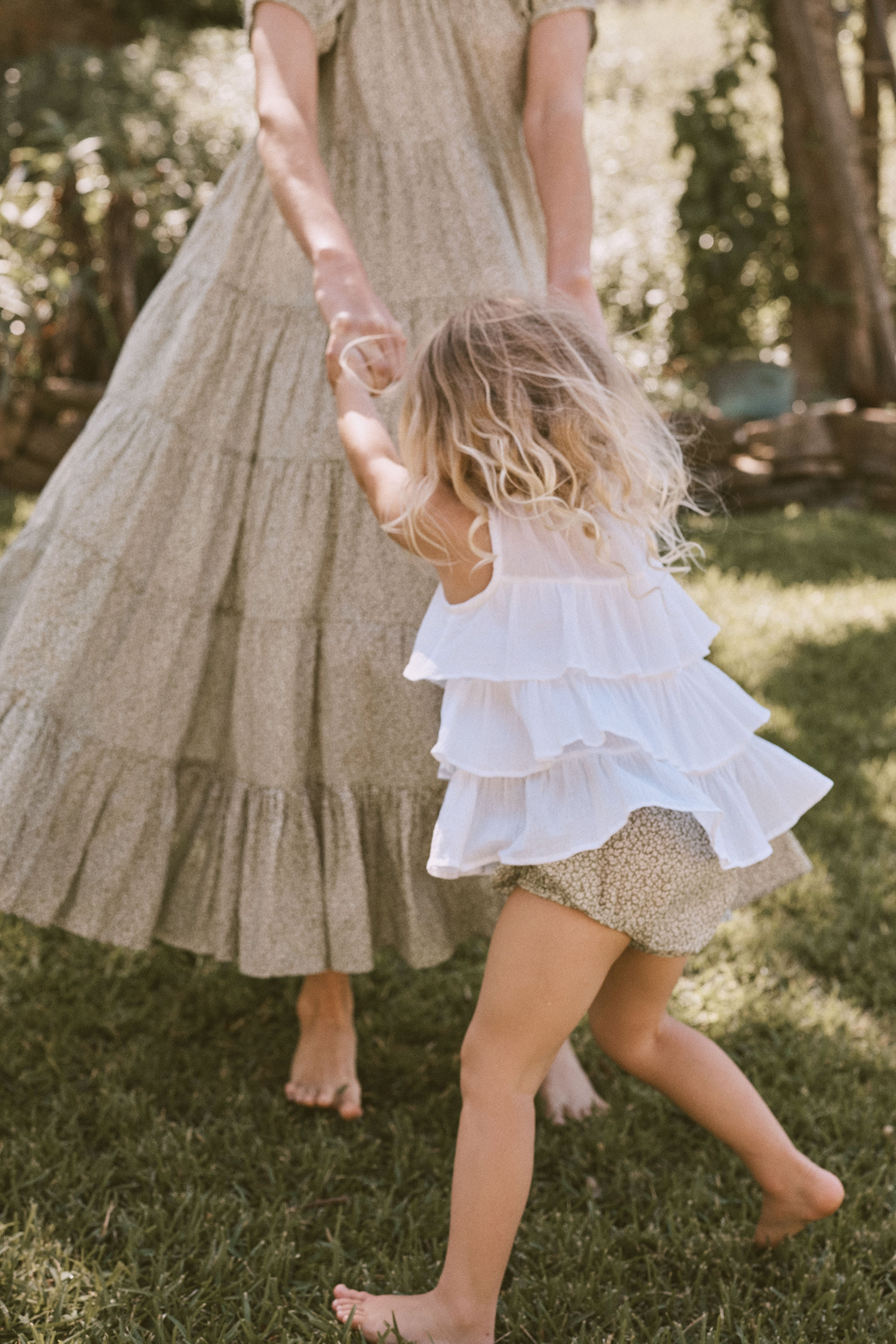 Frill Top in Pearl - printebebe.com