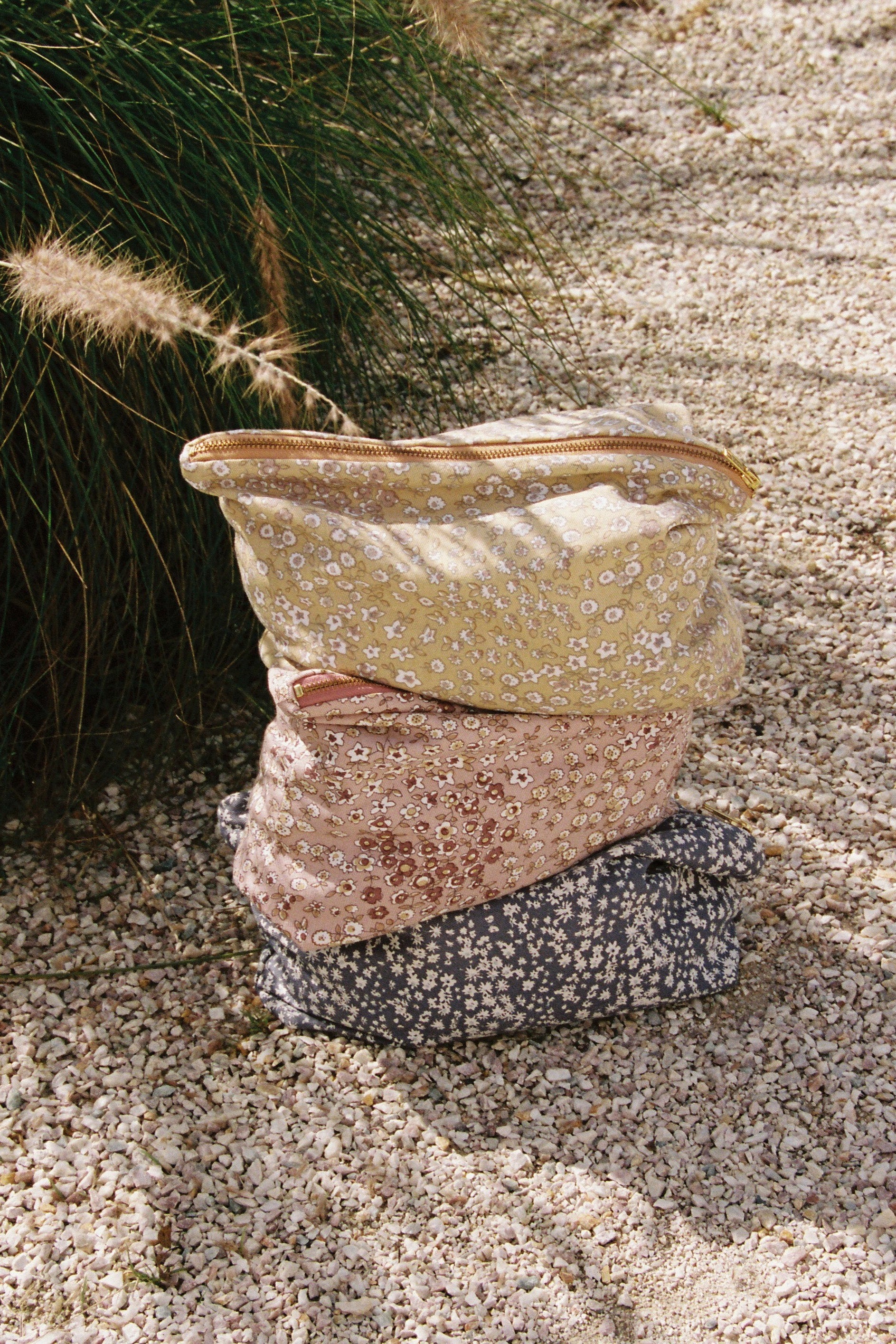 Nappy Pouch in Midnight Butterflies