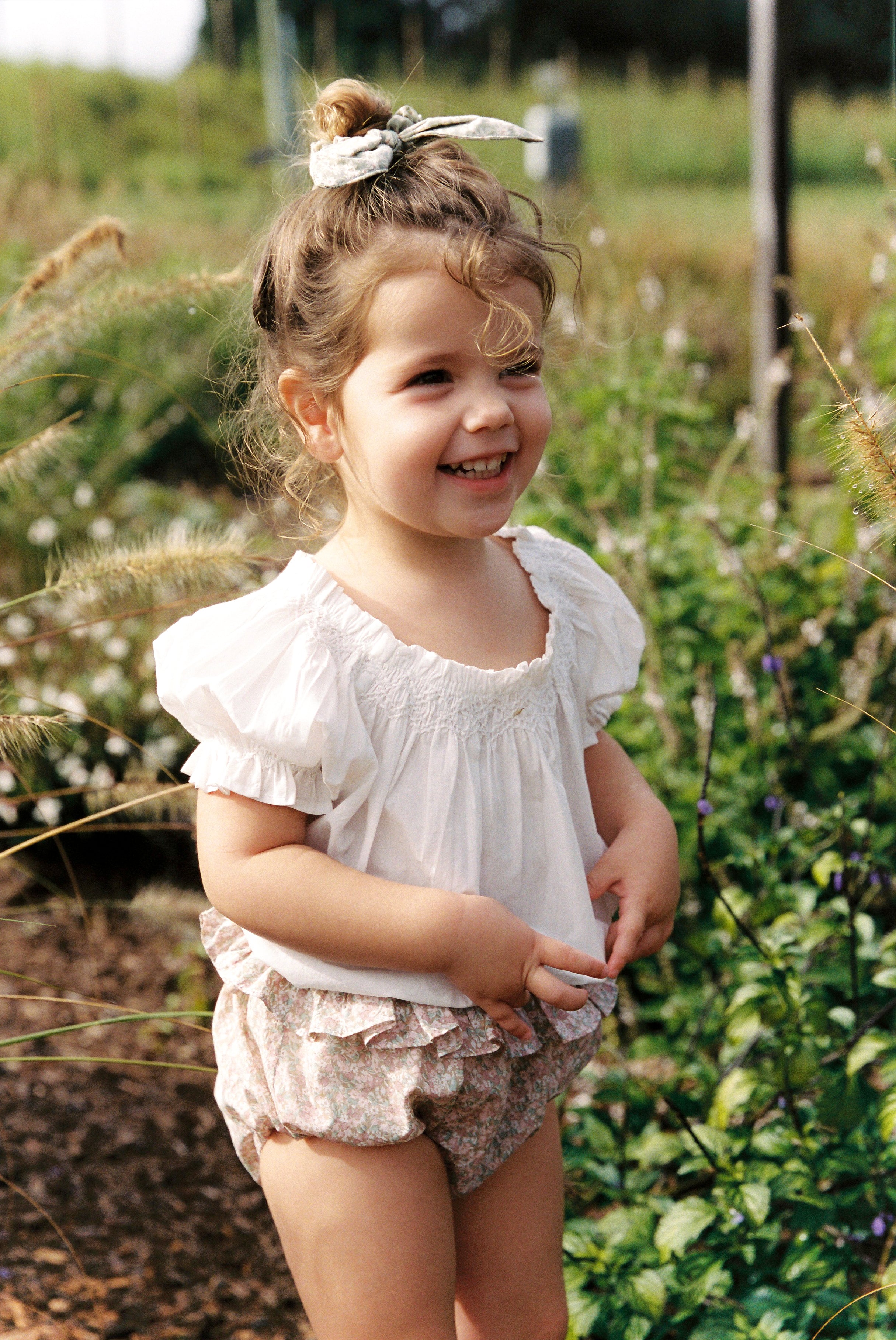 Frill Bloomers in Babyccino Mini Flower