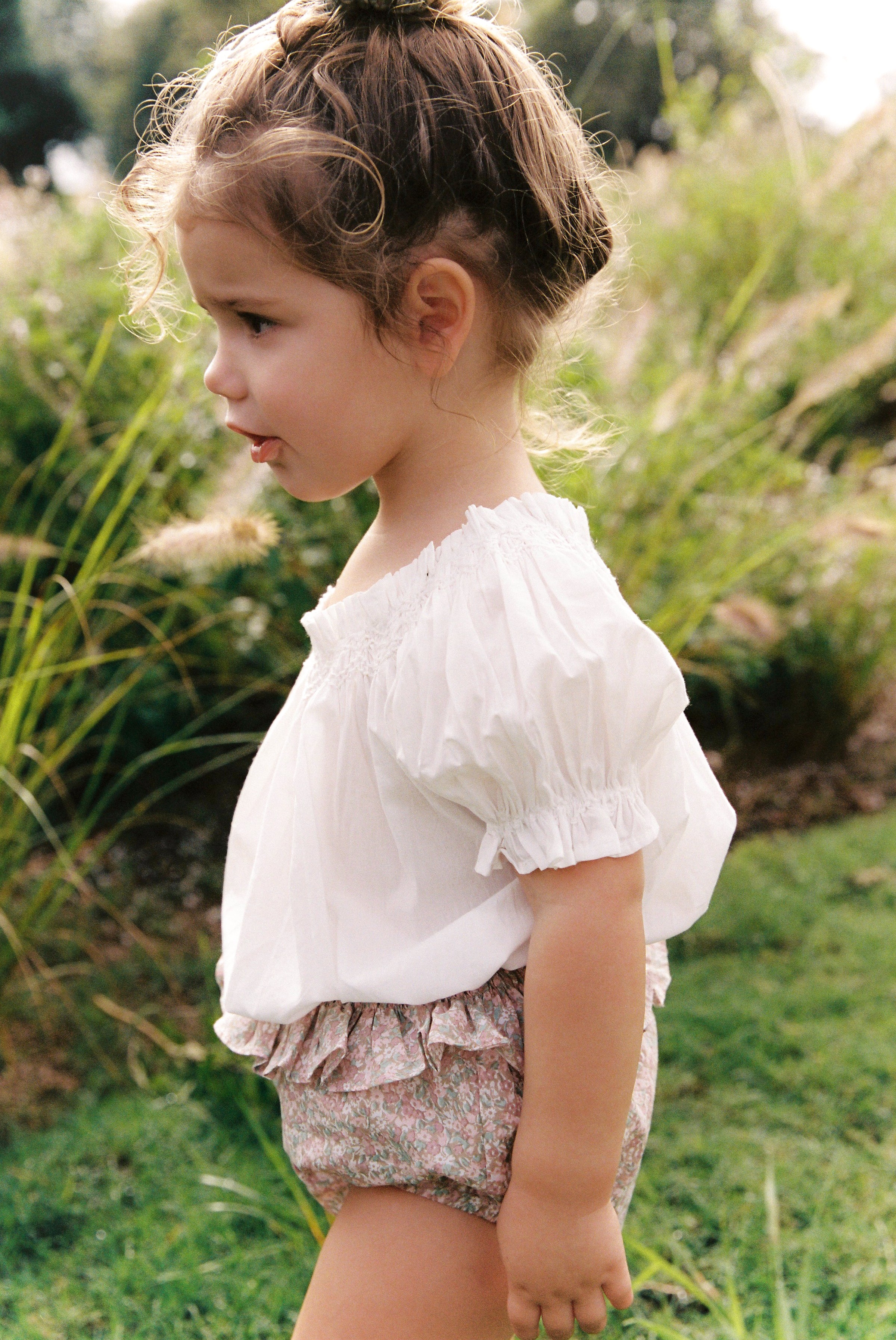 Frill Bloomers in Babyccino Mini Flower