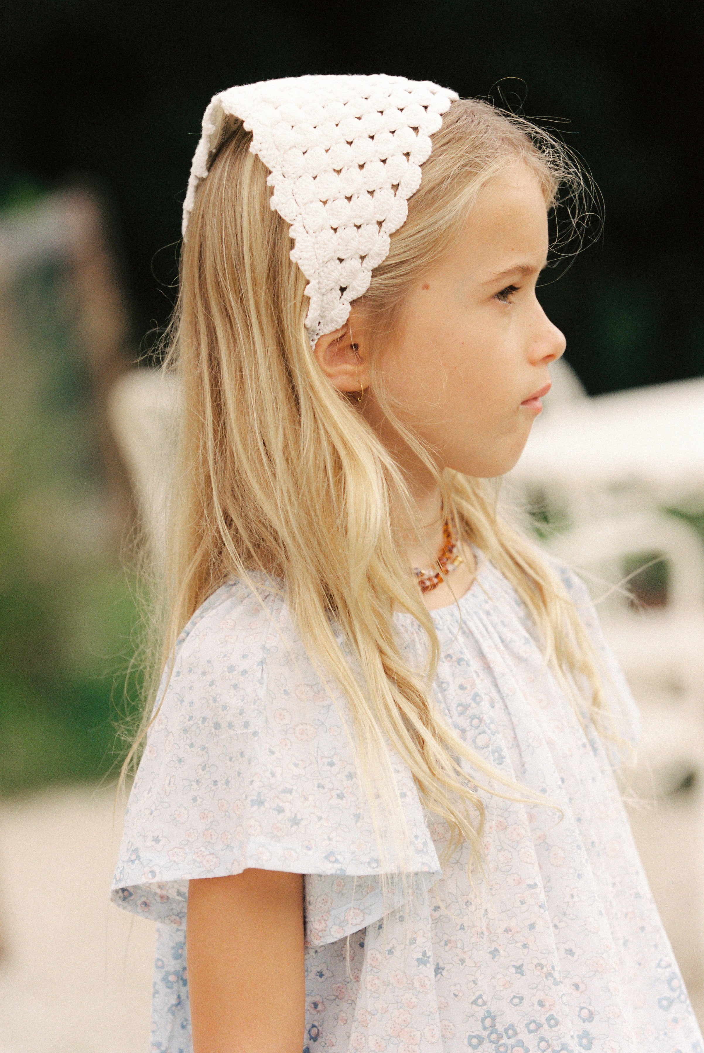 Hastings Head Scarf in Shell Crochet - printebebe.com
