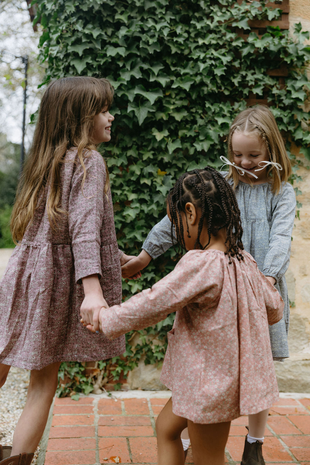 Super Soft Pocket Smock in March Flower - printebebe.com