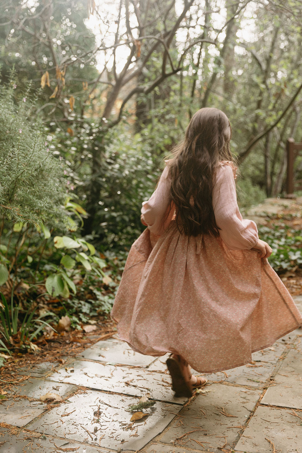 Bonnie Dress in March Flower - printebebe.com