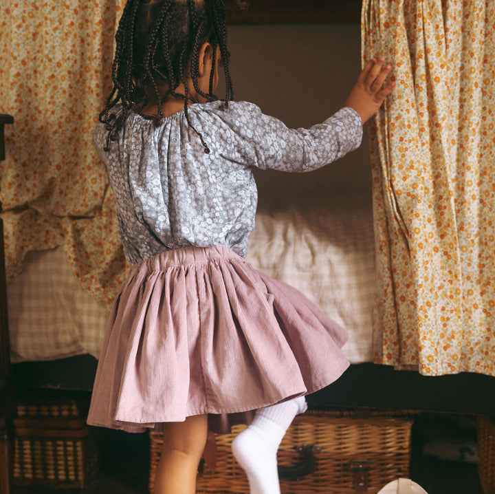 Super Soft Pocket Smock in Japan Flower