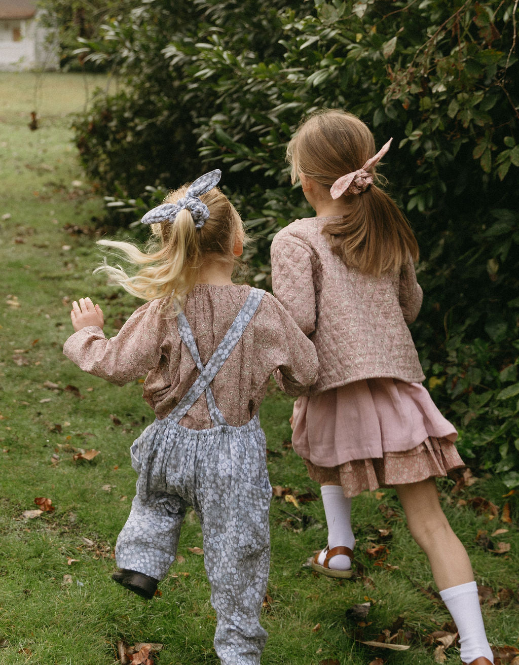 Smock Top in Mulberry Forget Me Not