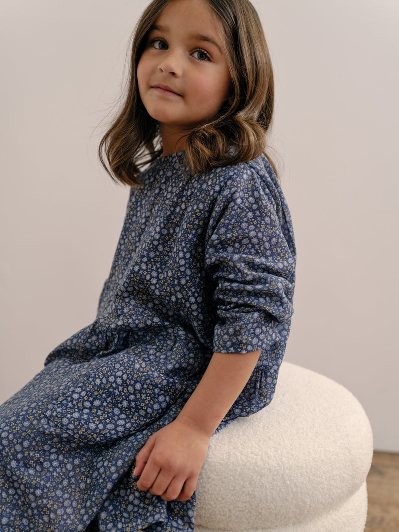 Auguste Dress in March Flower - printebebe.com