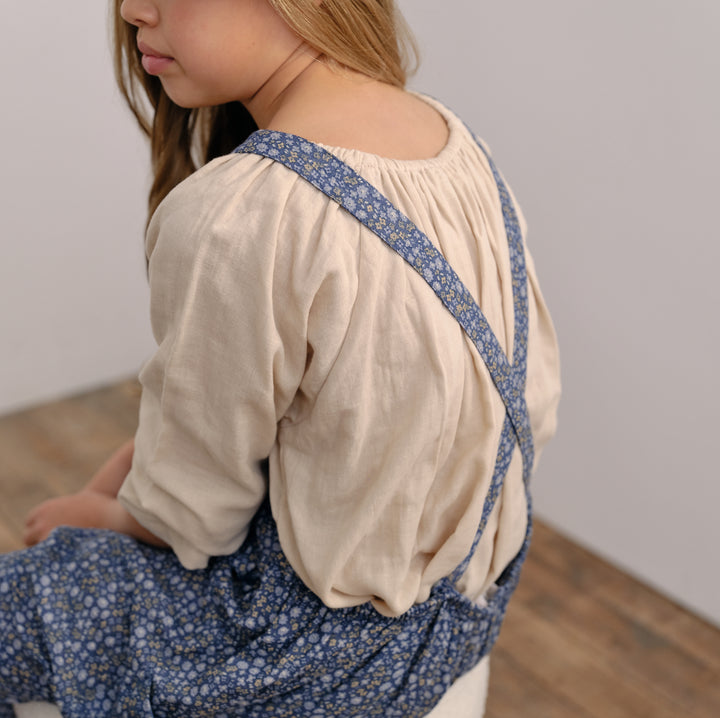 Soft Overall in March Flower Double Voille