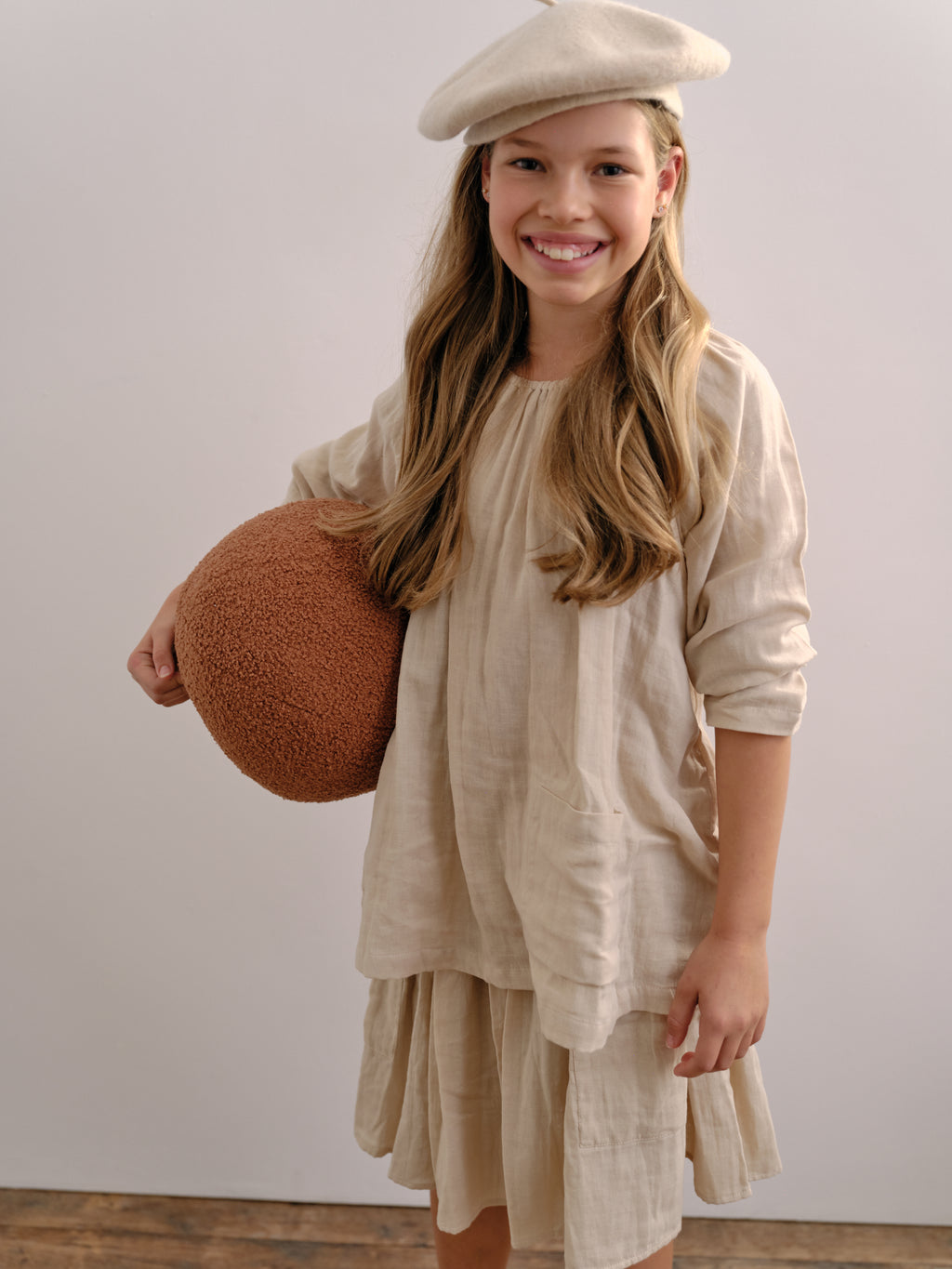 The Soft Skirt in Dove - printebebe.com