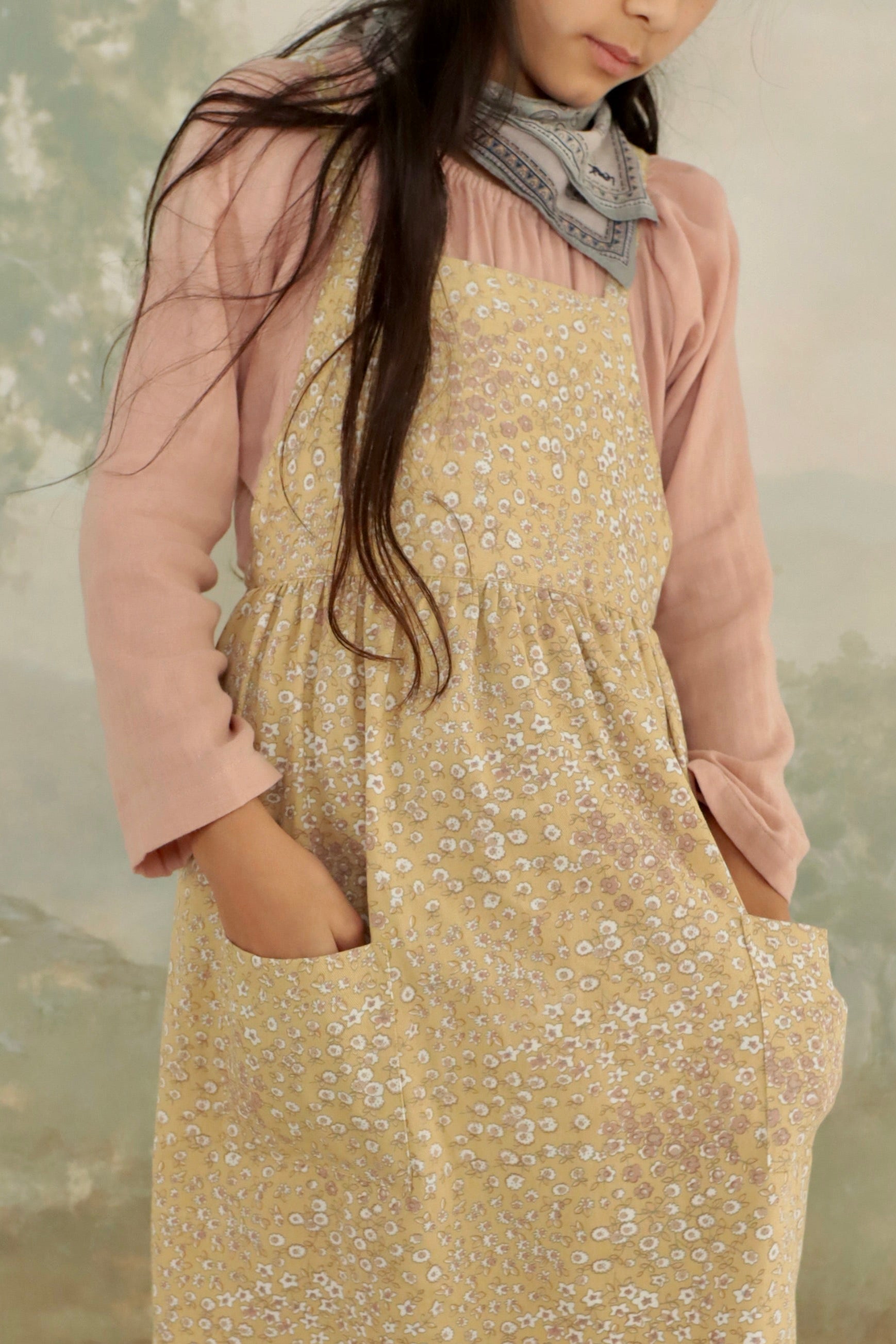 Pocket Smock in Rose