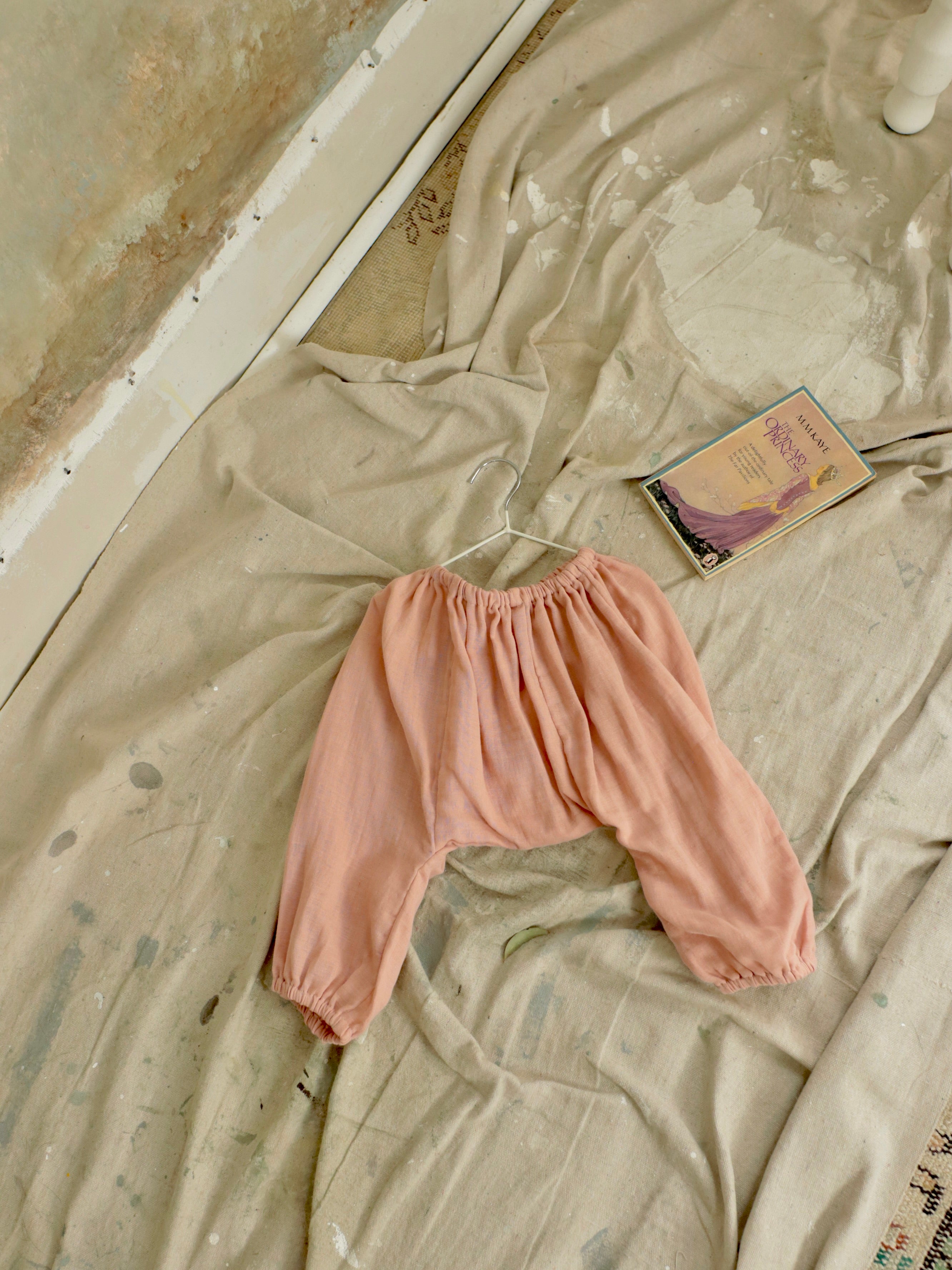 Baby Sloucho Pant in Rose - printebebe.com
