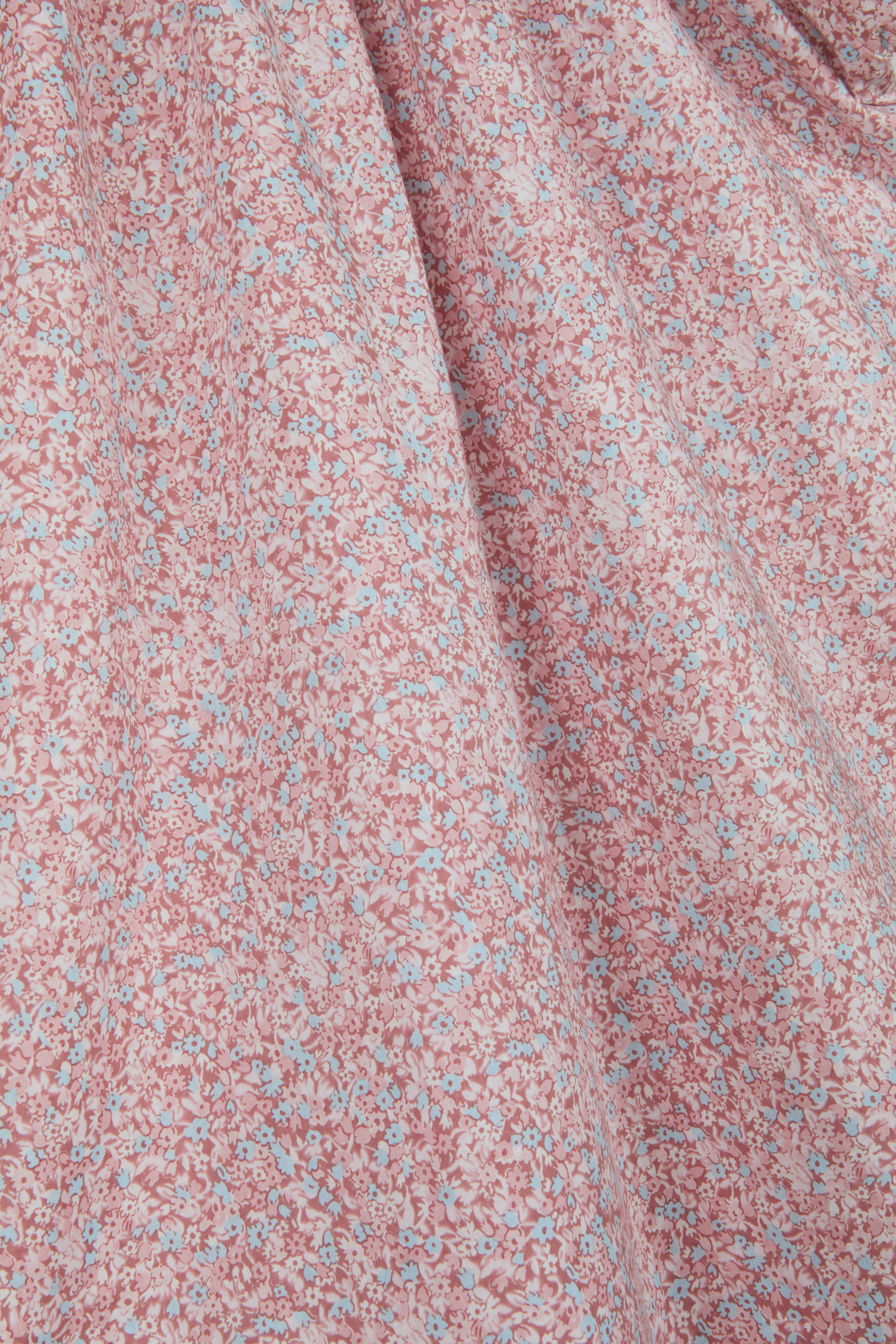 Bubble Smock in Rosewater Mini Flower