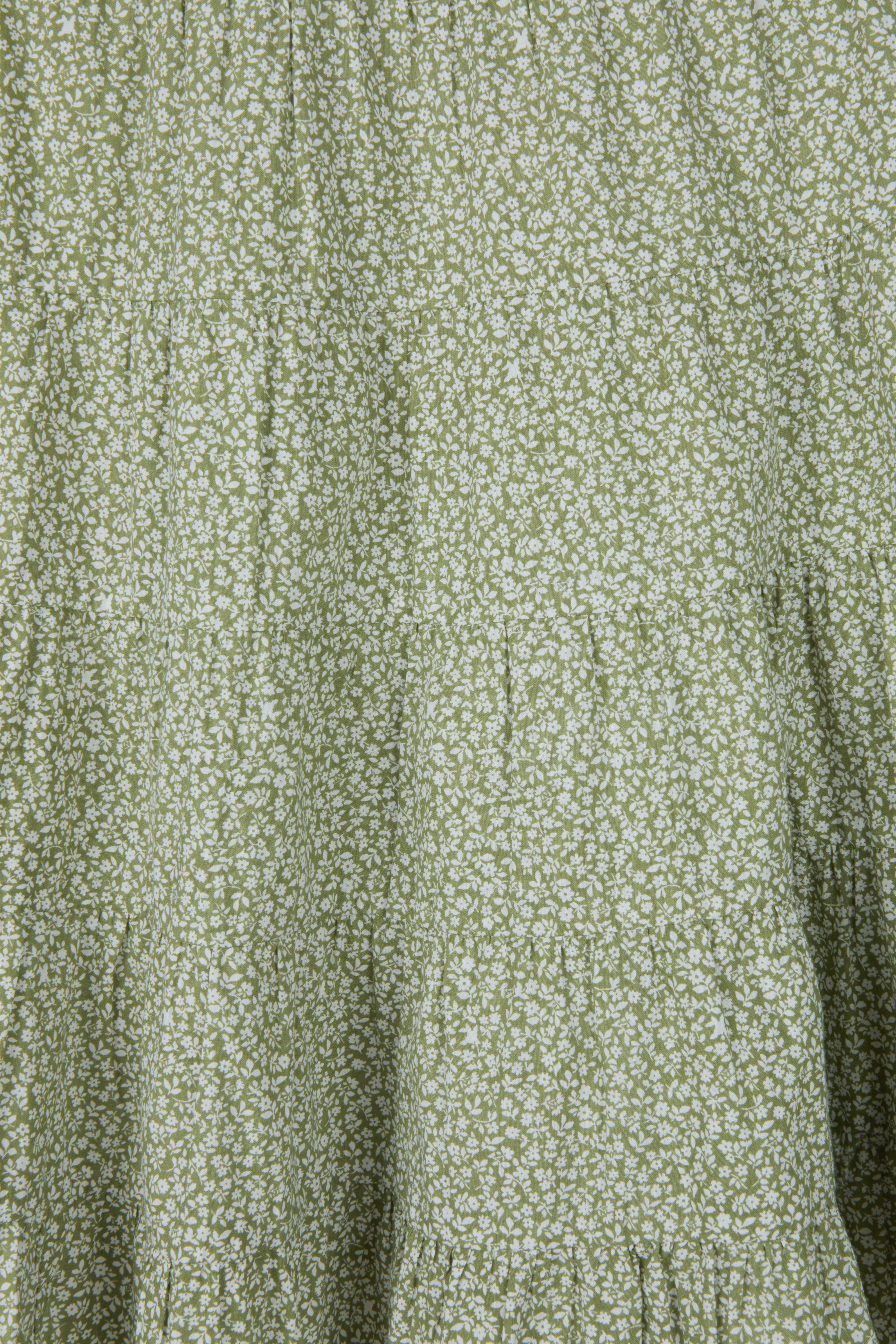 Mademoiselle Dress in Sage Posy