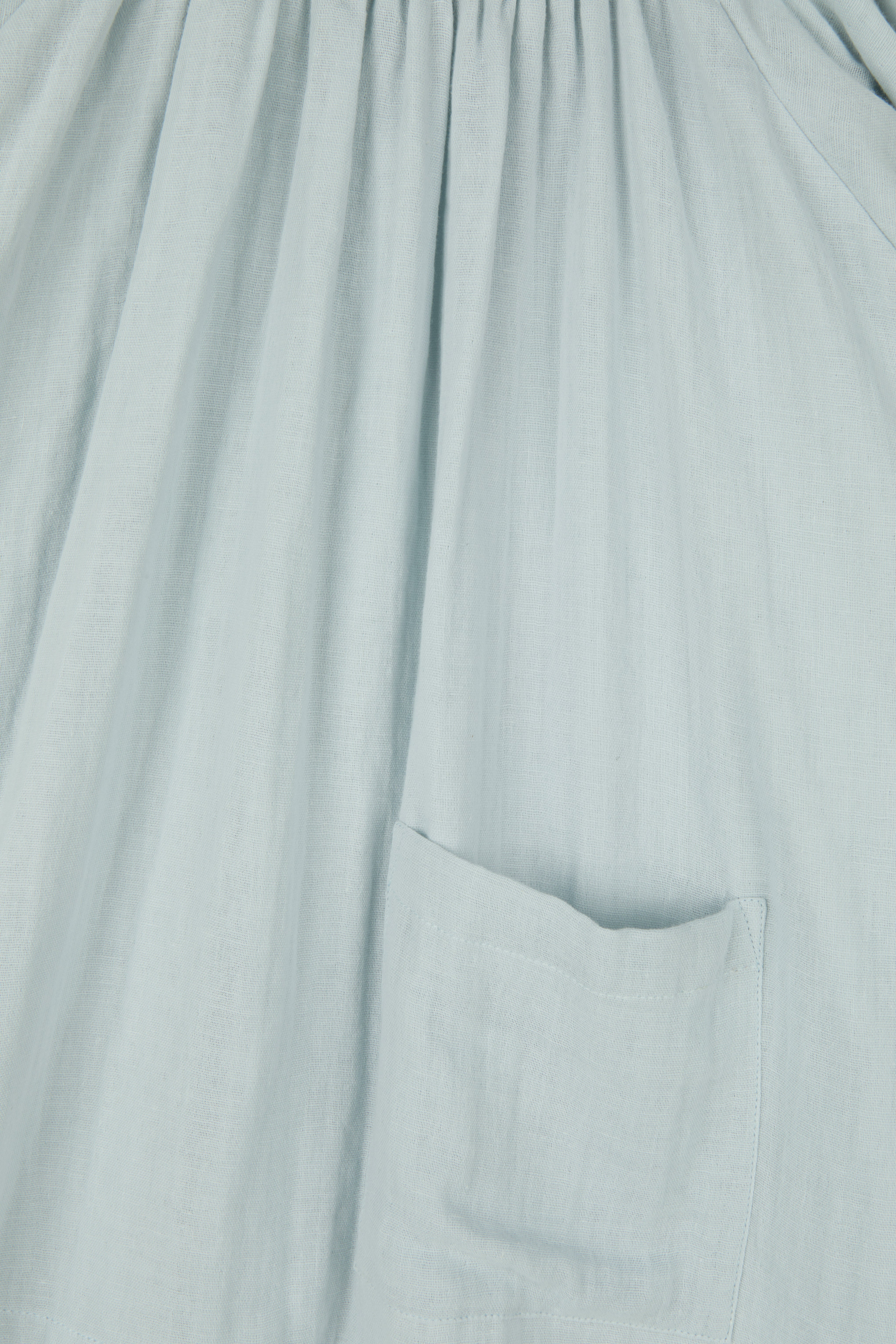 Pocket Smock in Whisper Blue