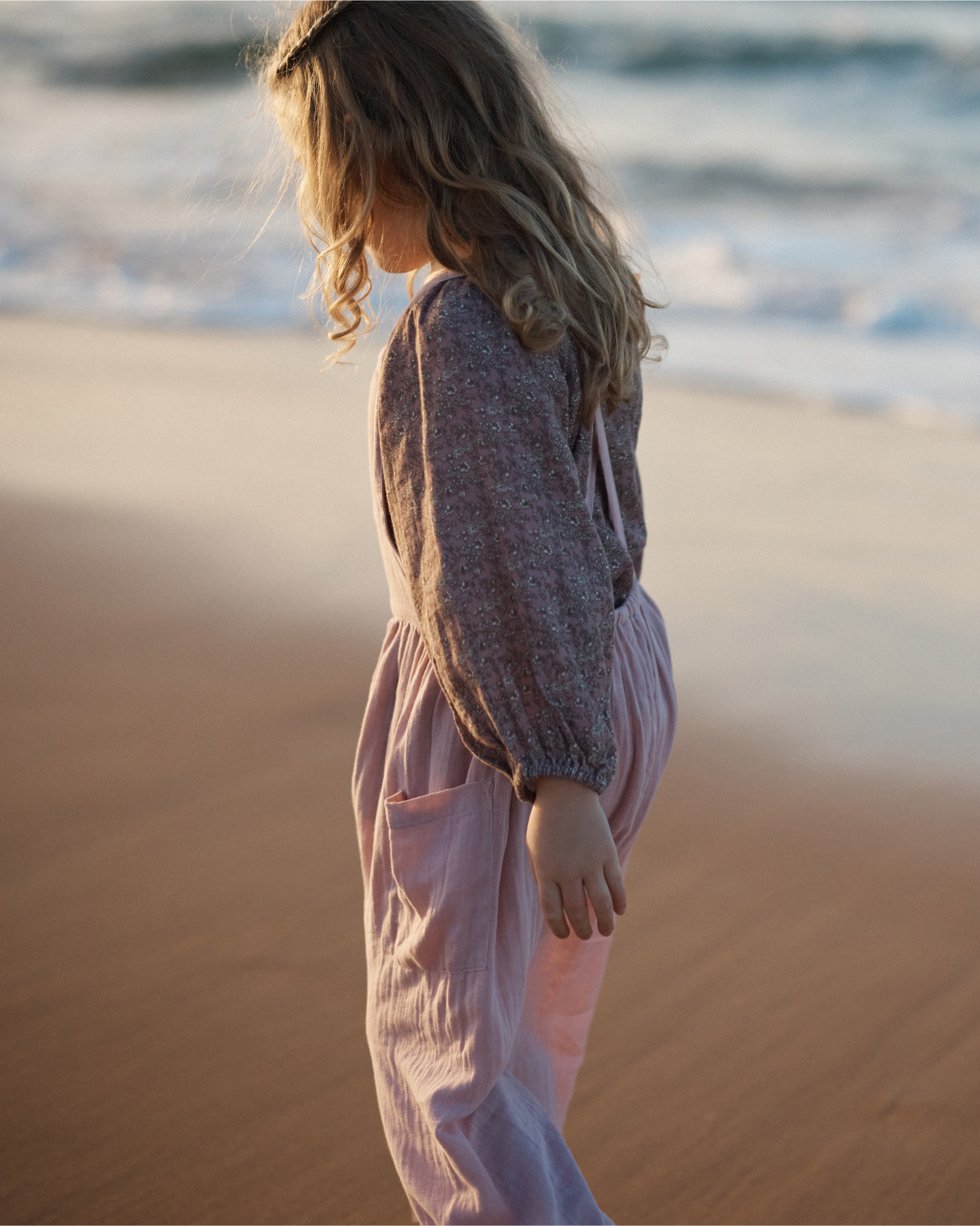 Soft Overall in Rose