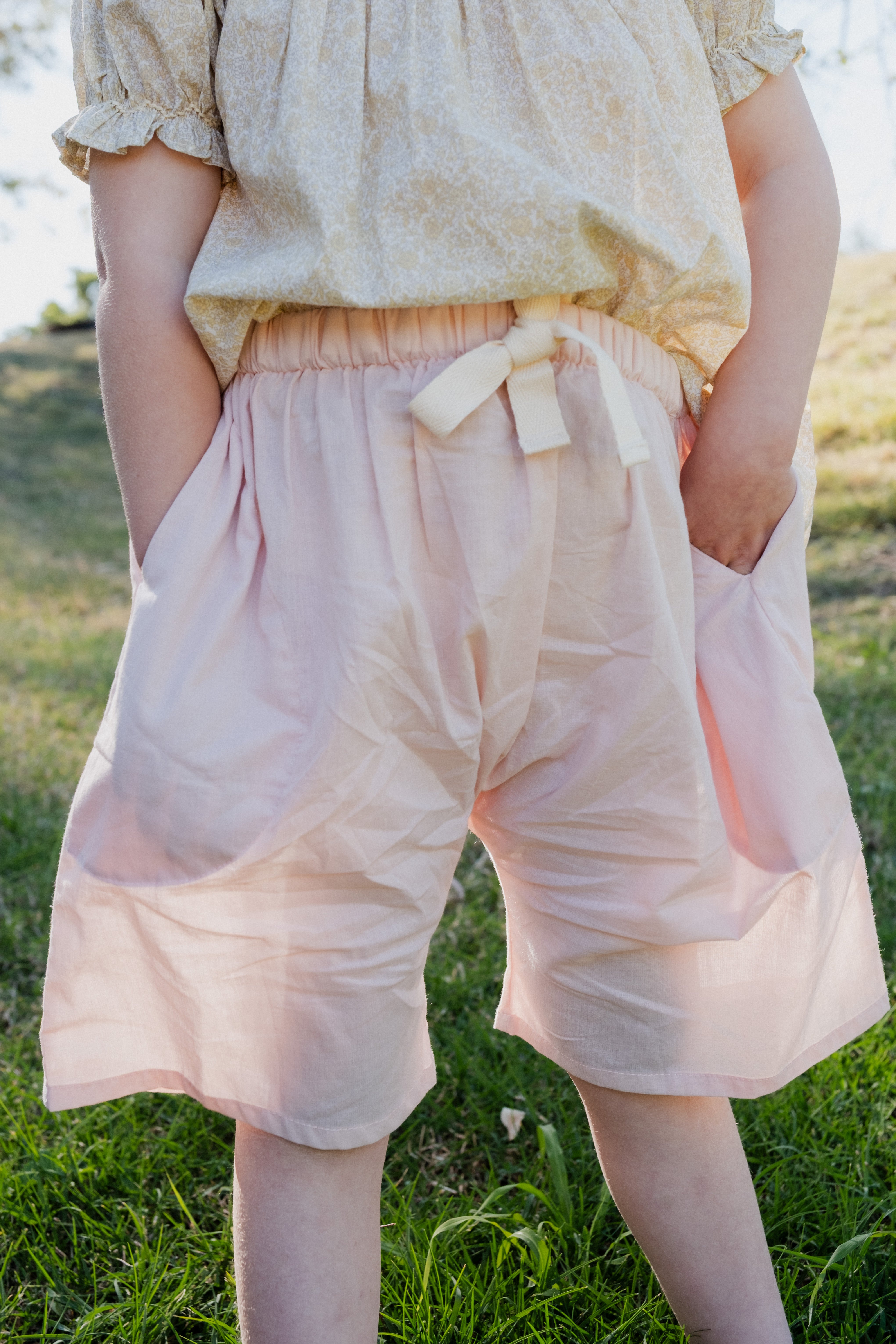 Baggy Short - Peach