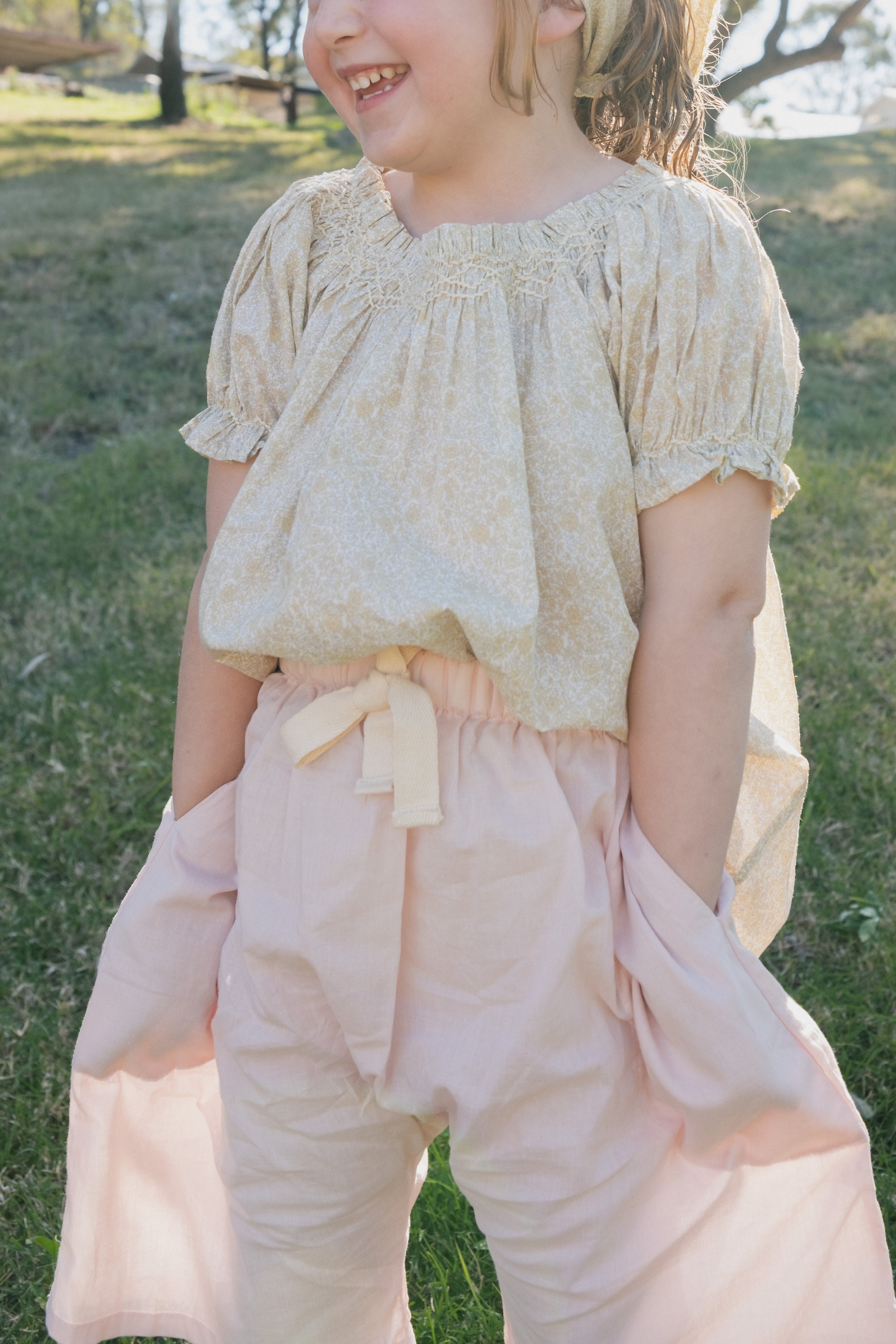 Baggy Short - Peach