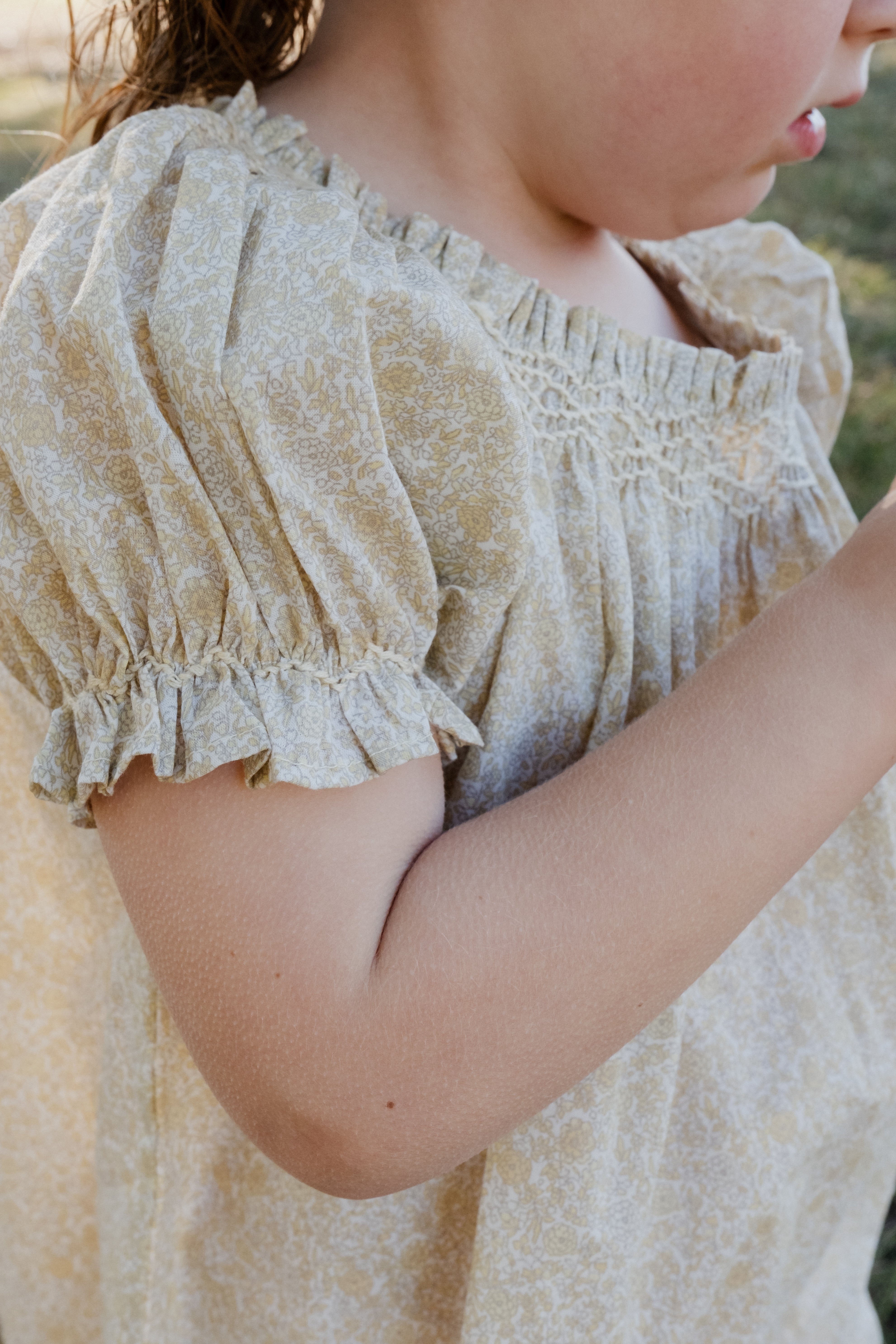 Little Lady Top in Sunshine Chloe