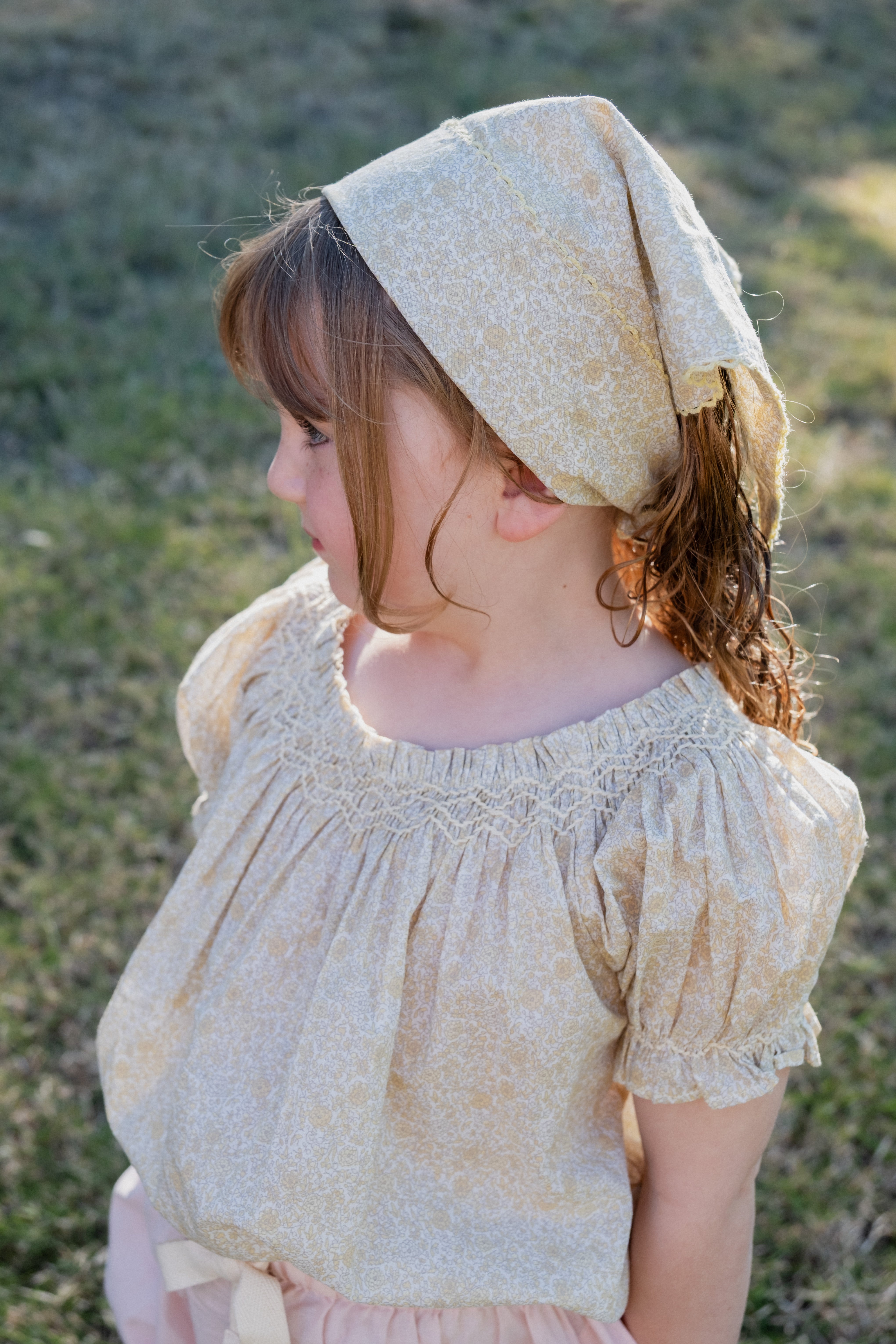 Little Lady Top in Sunshine Chloe