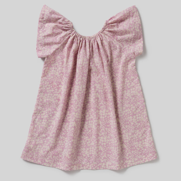 Pretty Dress in Pink Butterflies - printebebe.com