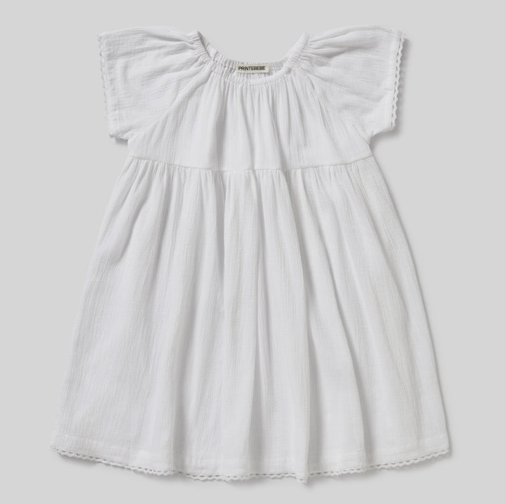 White Faerie Dress with Lace - printebebe.com