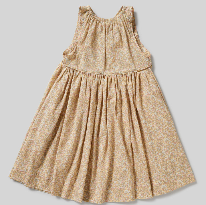 Swirl Dress in Sunshine Blossom - printebebe.com