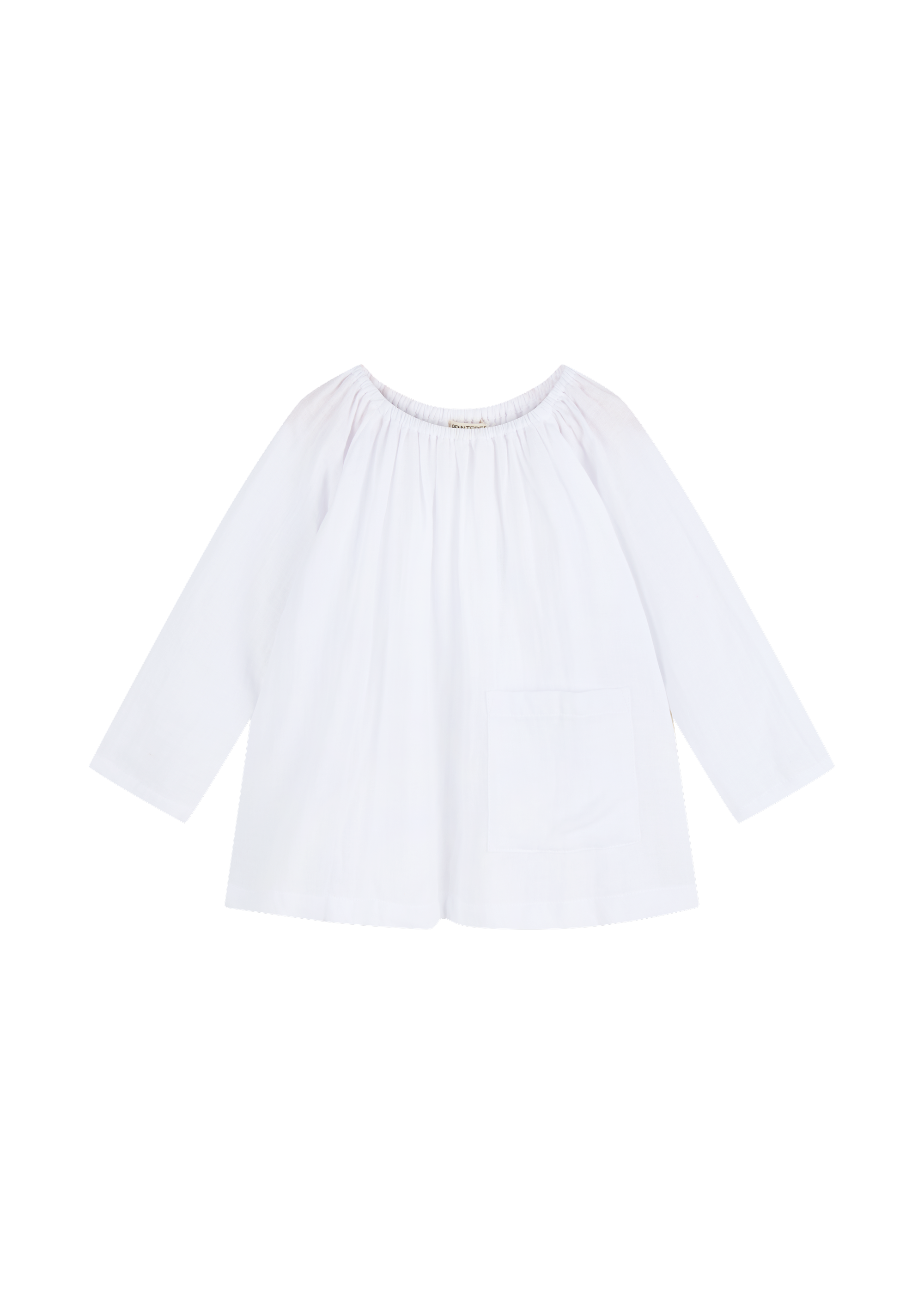 Pocket Smock in White