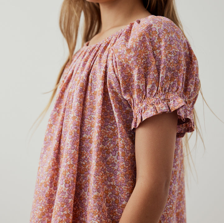 Bubble Dress in Blossom - printebebe.com