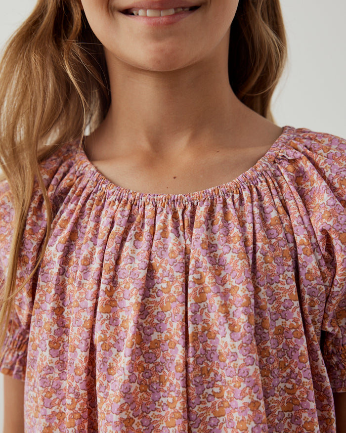 Bubble Dress in Blossom - printebebe.com